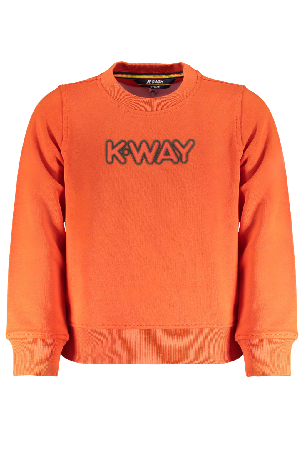K-WAY ZIP-FREE SWEATSHIRT FOR CHILDREN, ORANGE 