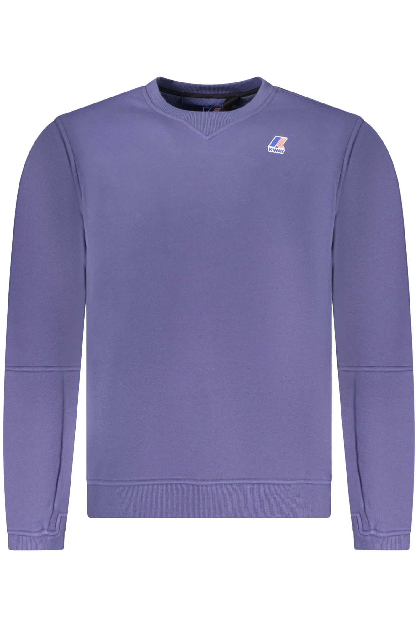 K-WAY MEN'S BLUE ZIP-UP SWEATSHIRT 