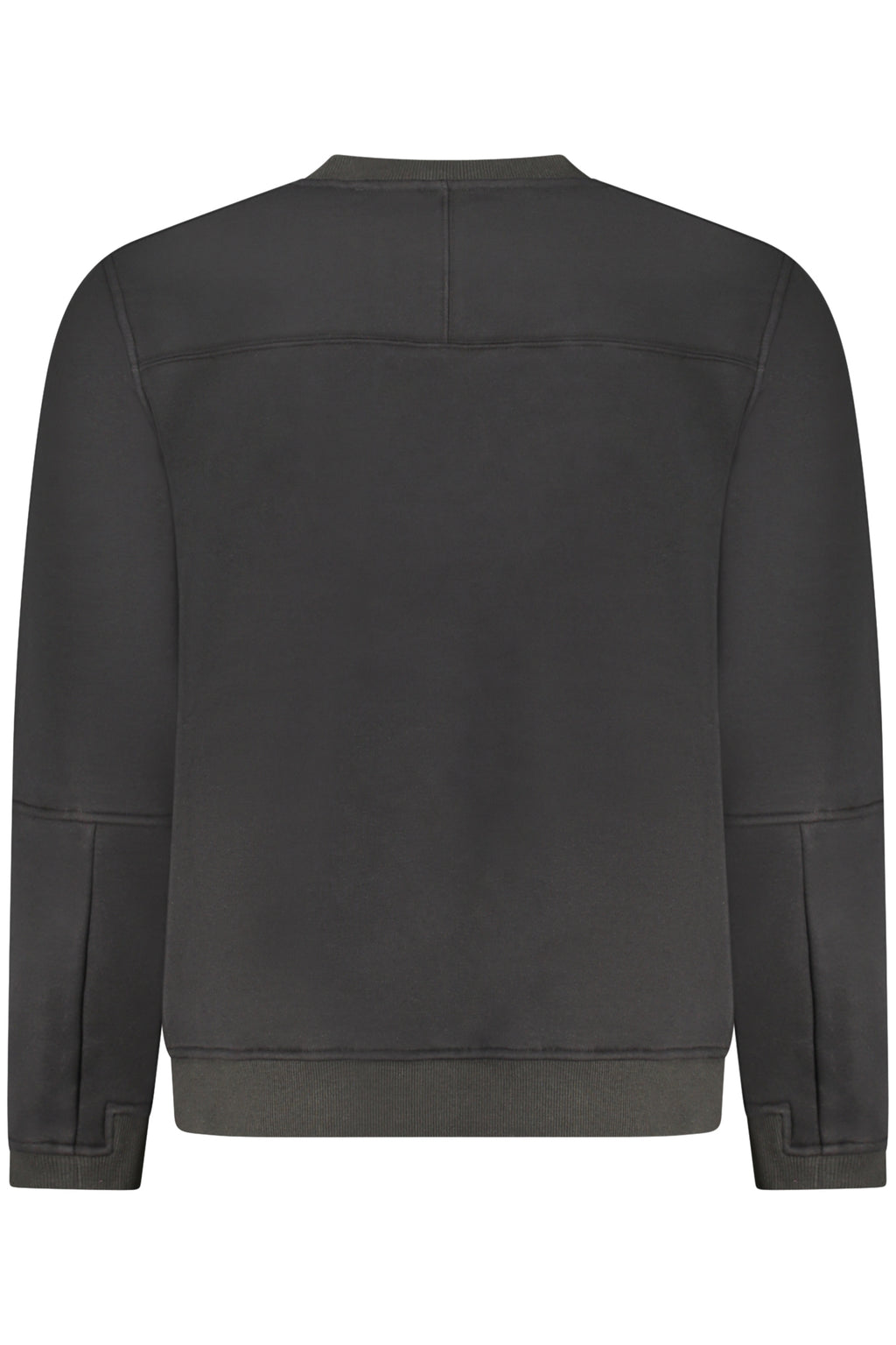 K-WAY MEN'S BLACK ZIP-LESS SWEATSHIRT 