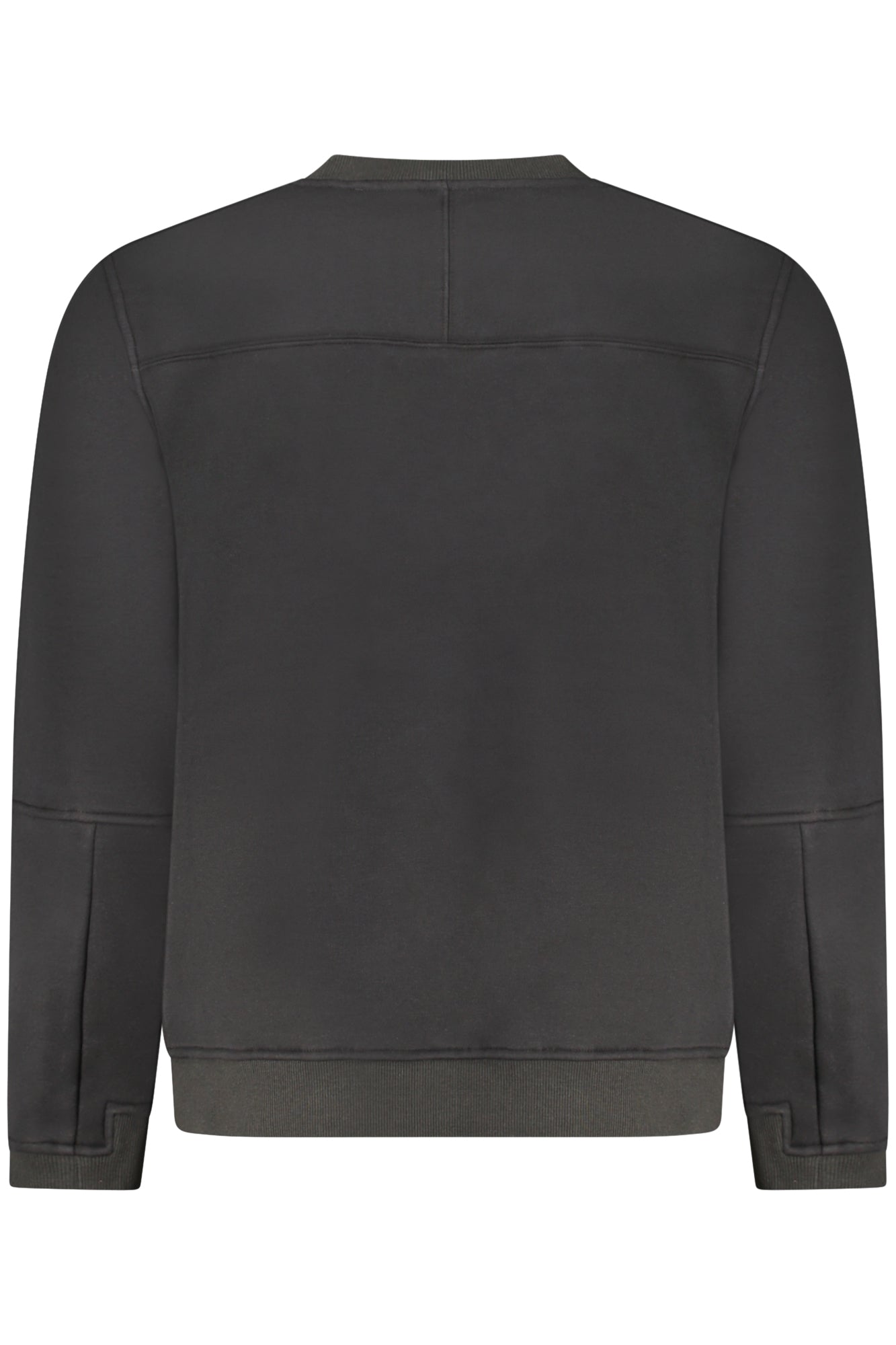 K-WAY MEN'S BLACK ZIP-LESS SWEATSHIRT 