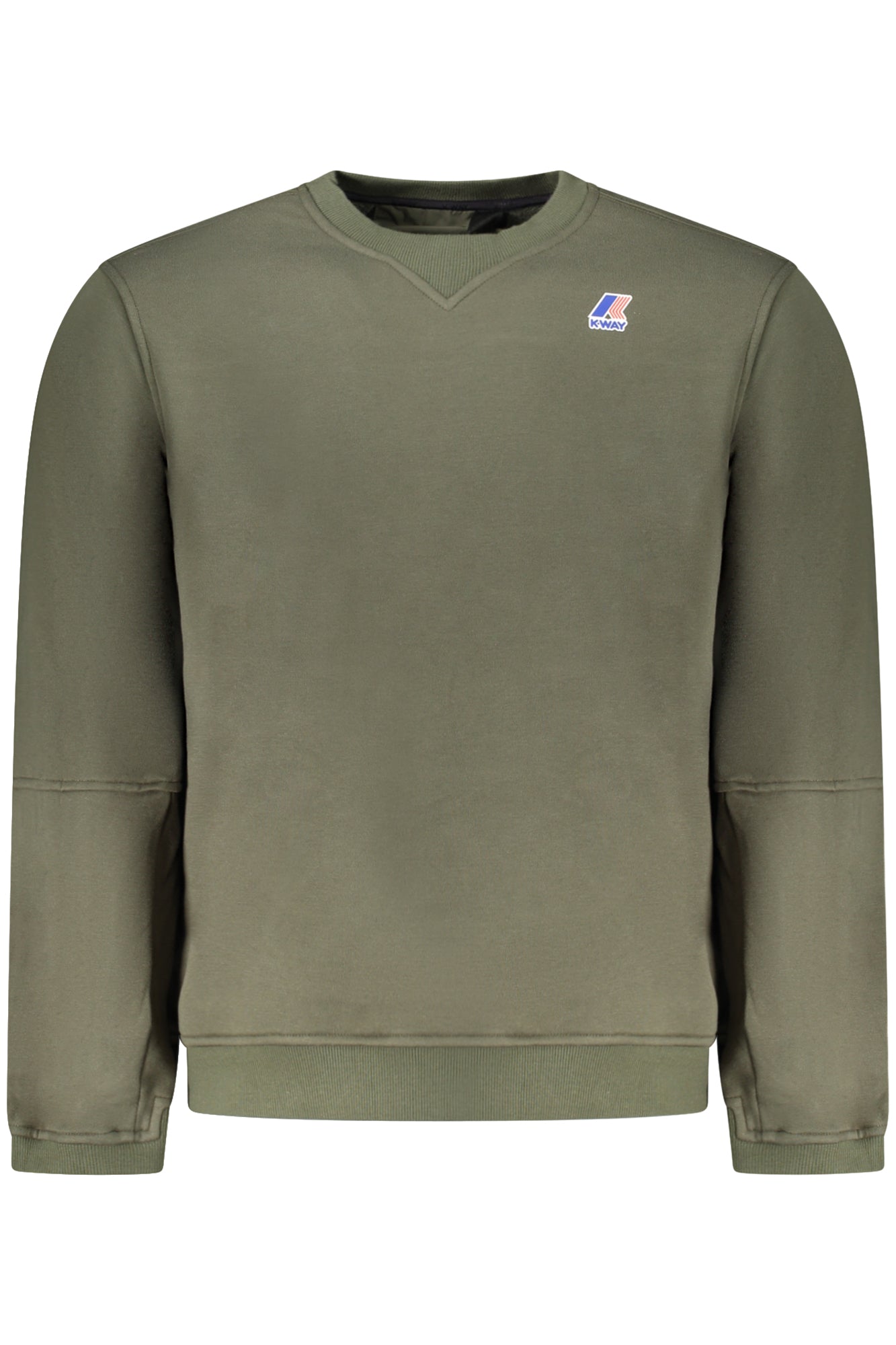 K-WAY MEN'S ZIP-FREE SWEATSHIRT GREEN 
