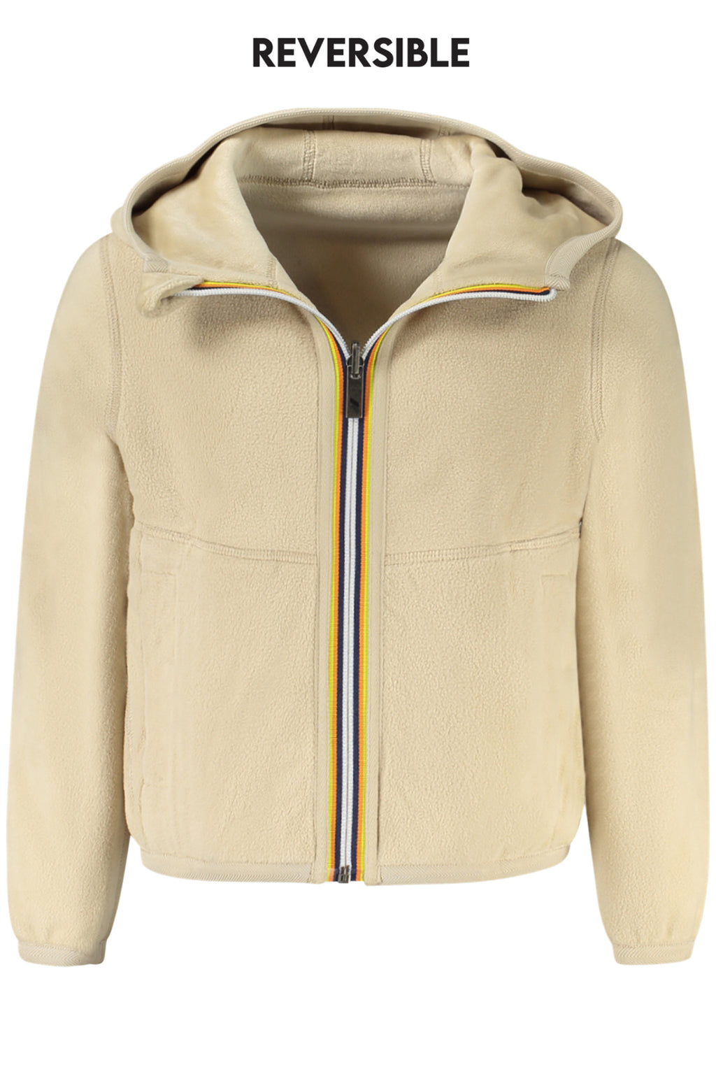 K-WAY GIRLS' BEIGE SPORTS JACKET 