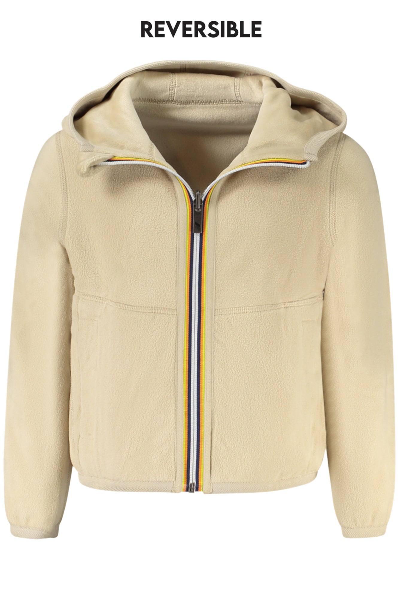 K-WAY GIRLS' BEIGE SPORTS JACKET 