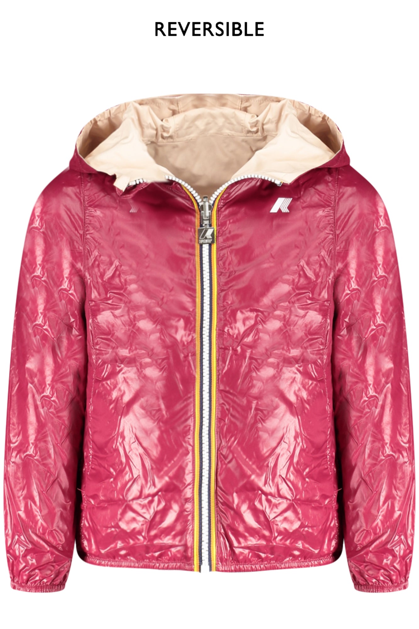 K-WAY SPORTS JACKET FOR GIRLS, PINK 