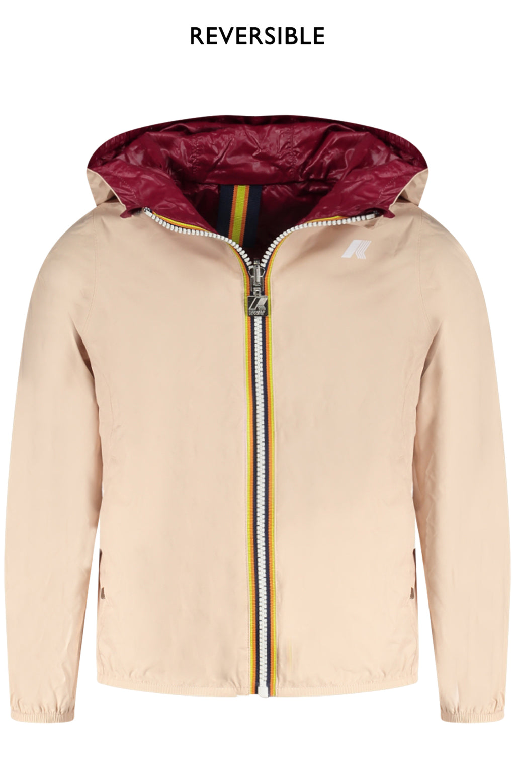 K-WAY SPORTS JACKET FOR GIRLS, PINK 