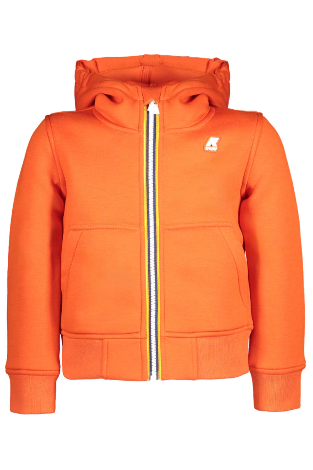 CHAQUETA DEPORTIVA K-WAY PARA NIÑOS, NARANJA 