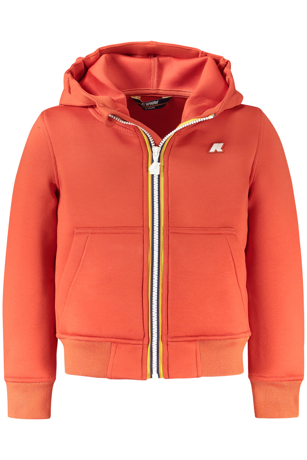 CHAQUETA DEPORTIVA K-WAY PARA NIÑOS, NARANJA 