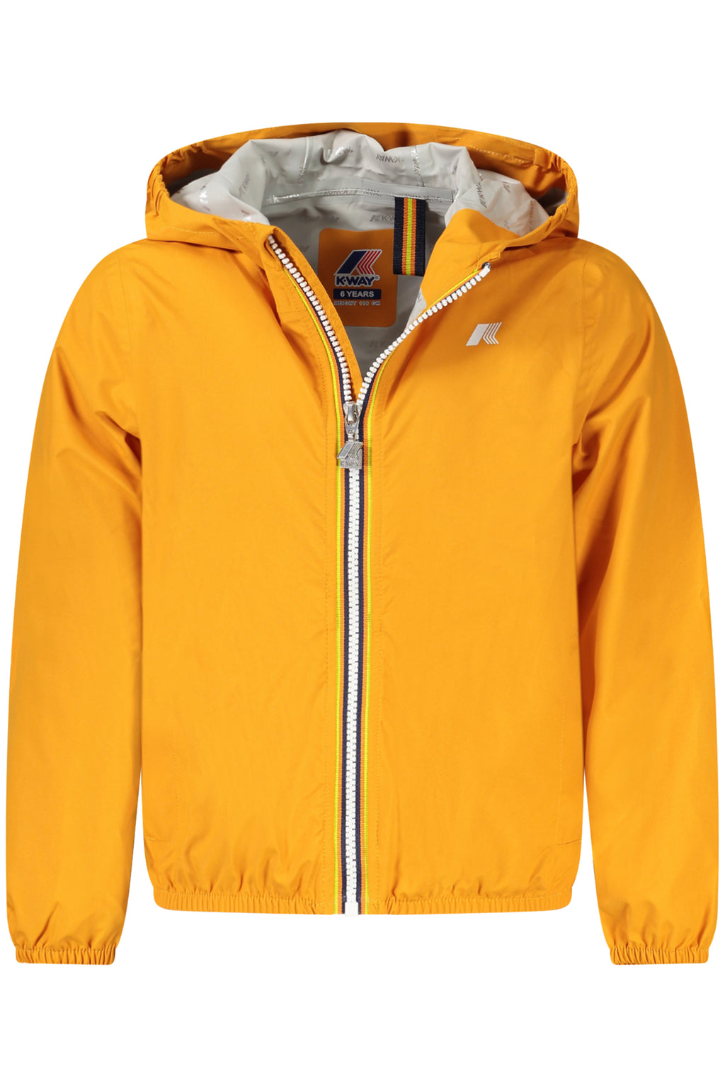CHAQUETA DEPORTIVA K-WAY PARA NIÑOS, NARANJA 