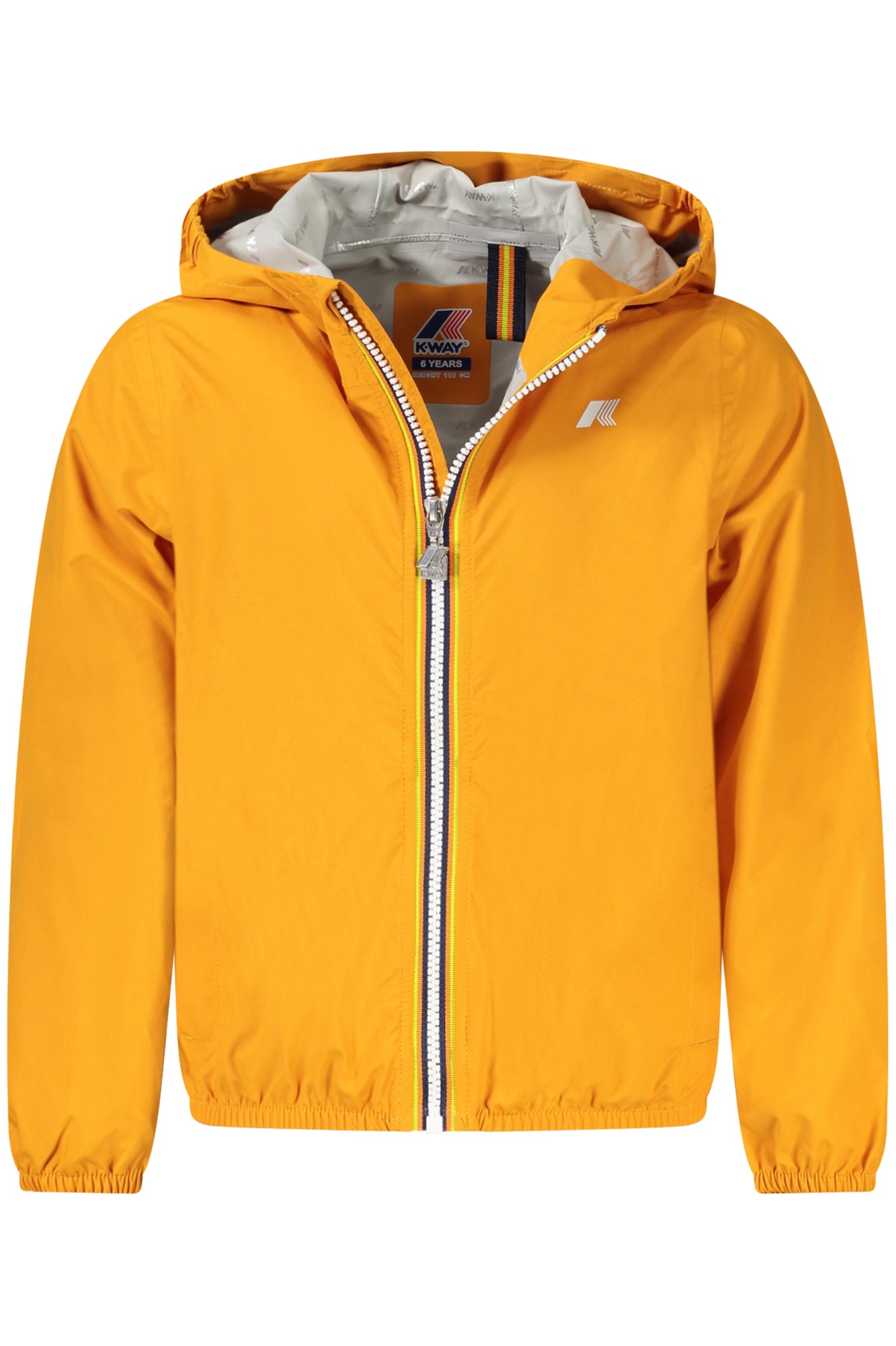 CHAQUETA DEPORTIVA K-WAY PARA NIÑOS, NARANJA 