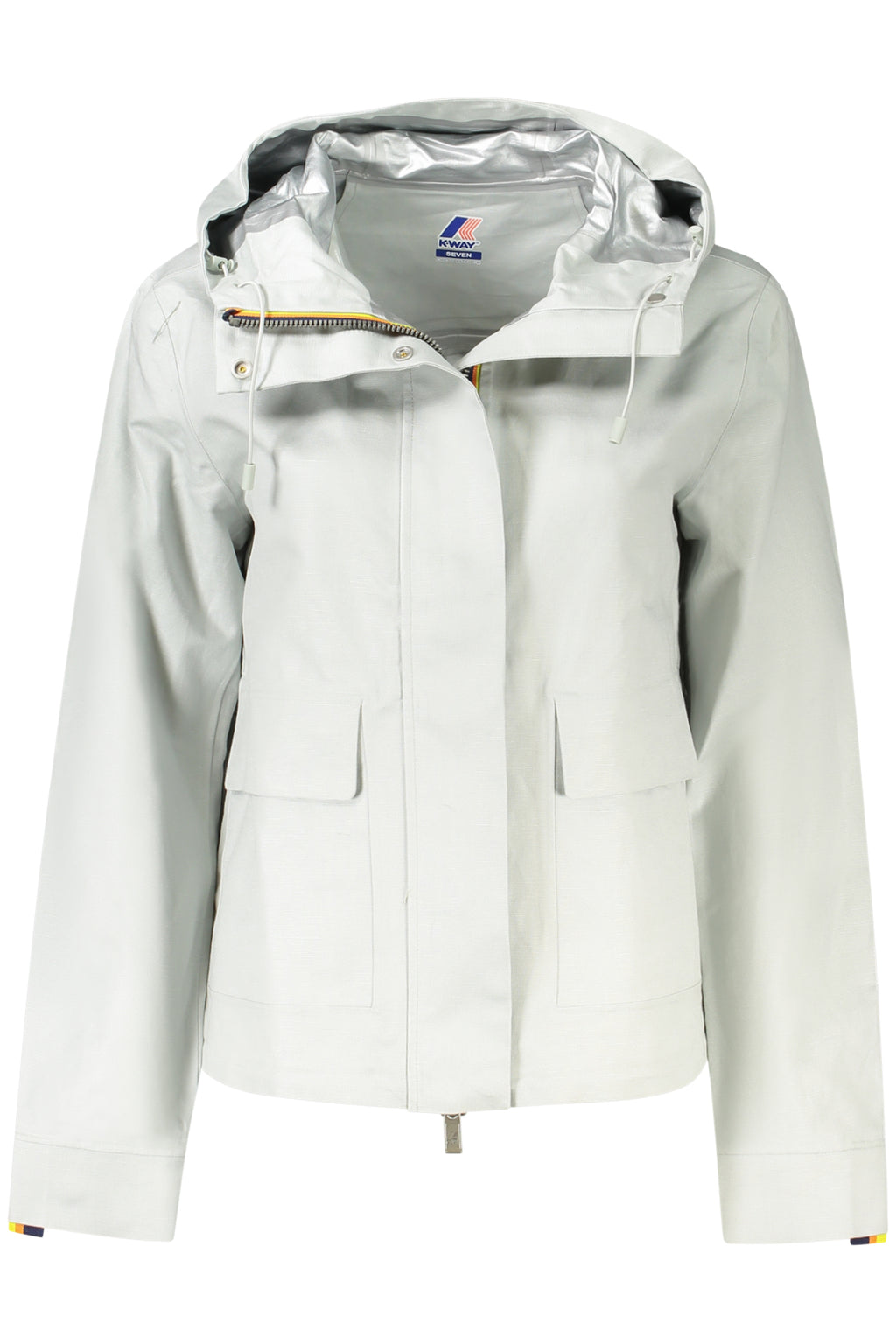 CHAQUETA DEPORTIVA K-WAY MUJER GRIS 