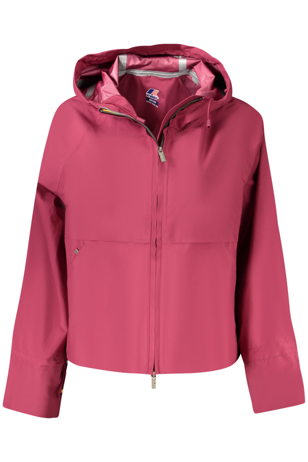 CHAQUETA DEPORTIVA MORADA K-WAY PARA MUJER 