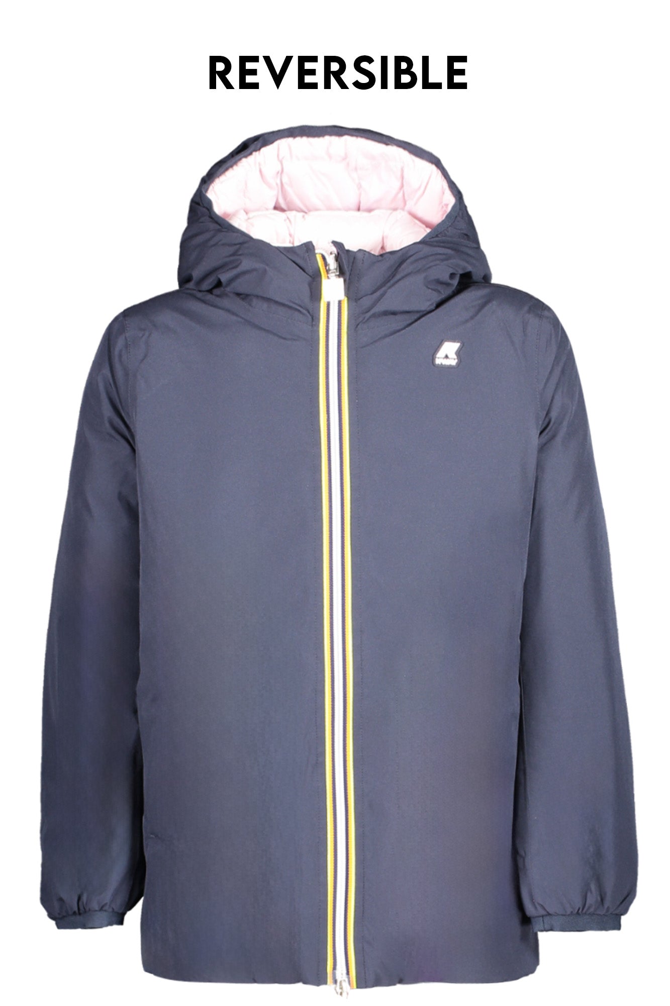 K-WAY JACKET FOR GIRLS, BLUE 