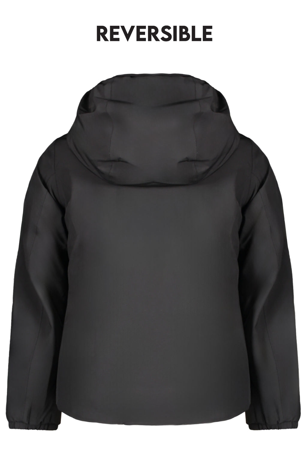 CHAQUETA K-WAY PARA NIÑA, NEGRA 