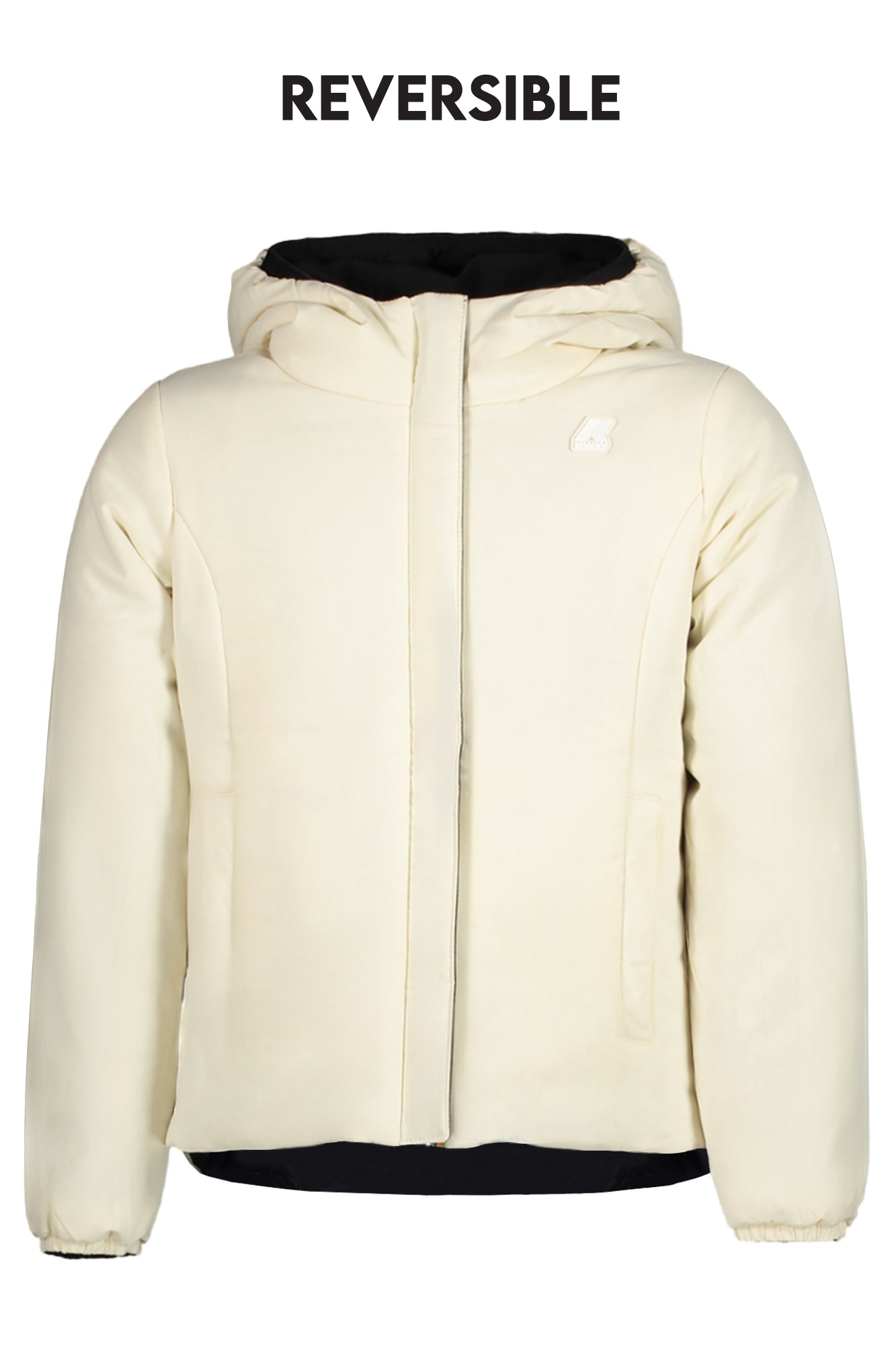 K-WAY JACKET FOR GIRLS, BLACK 