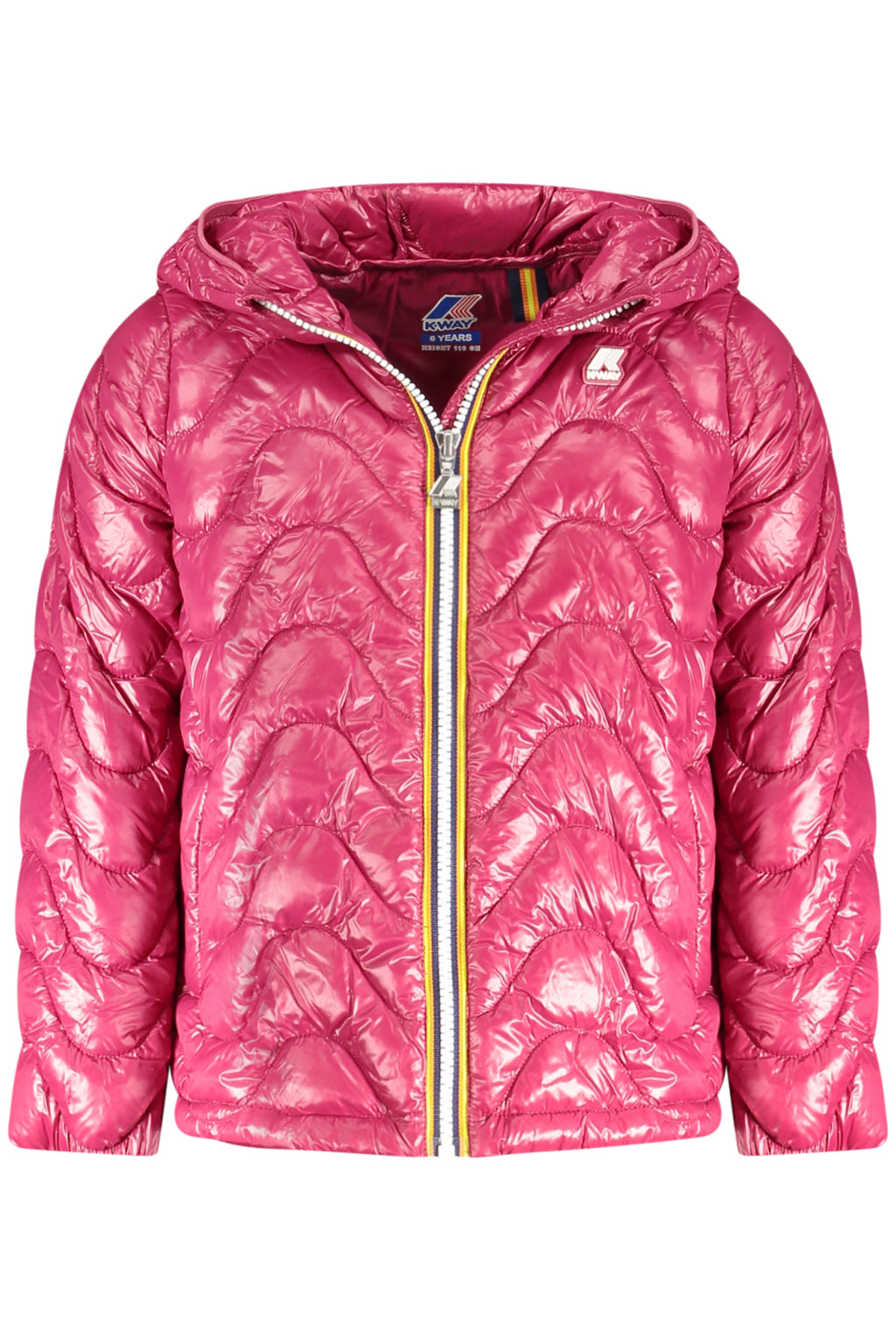 CHAQUETA K-WAY PARA NIÑA MORADA 