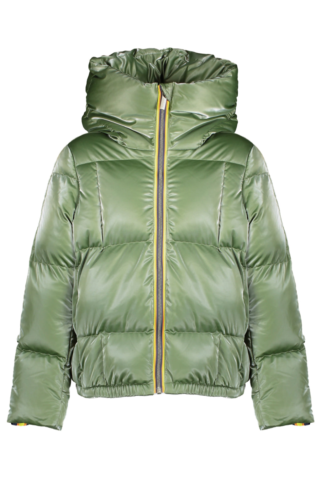 CHAQUETA VERDE K-WAY PARA NIÑOS 