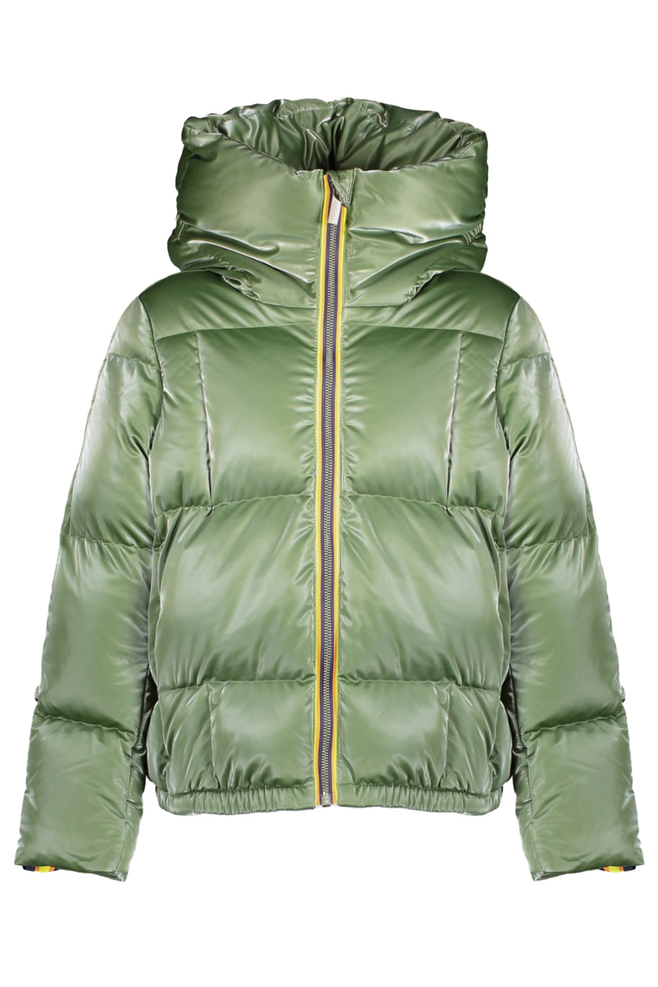 CHAQUETA VERDE K-WAY PARA NIÑOS 