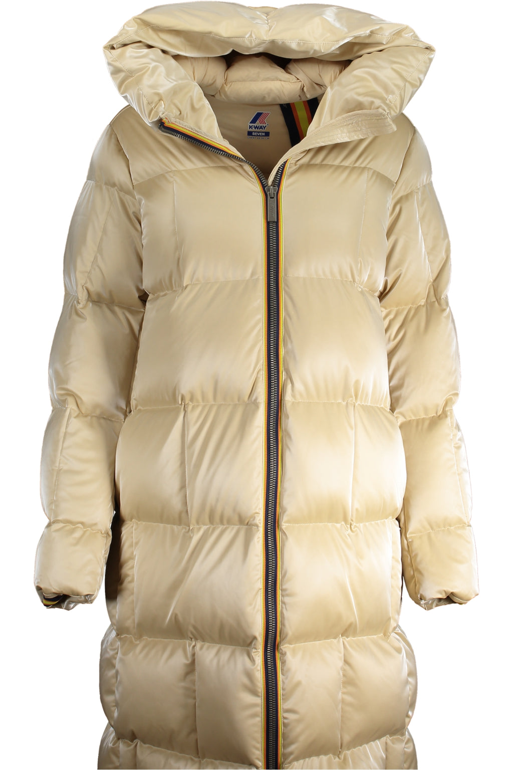CHAQUETA BEIGE DE MUJER K-WAY 