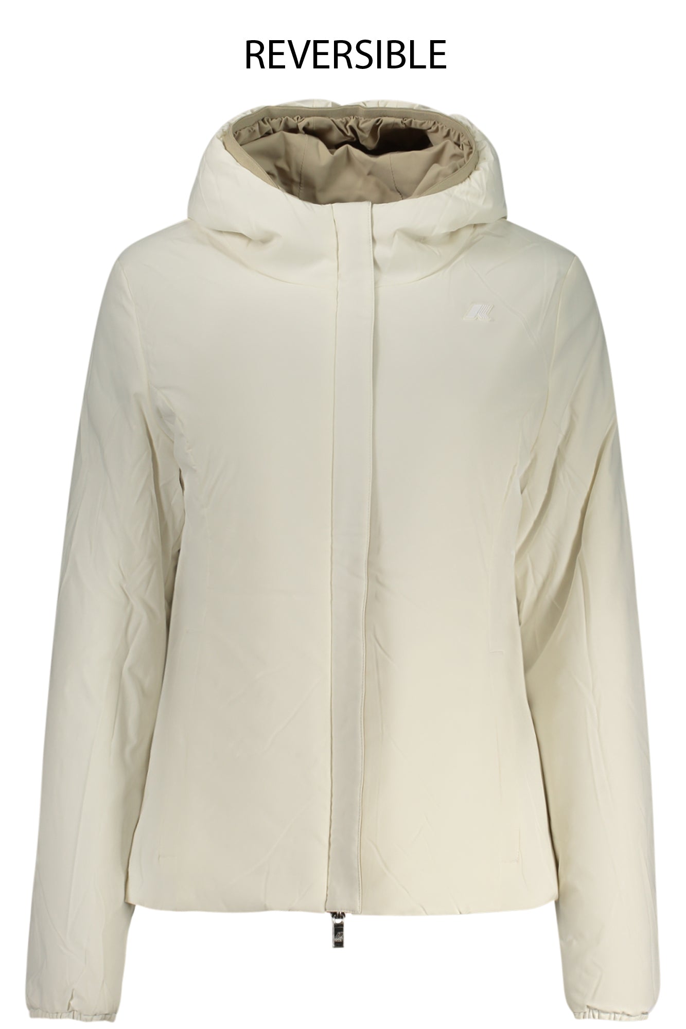 CHAQUETA BEIGE DE MUJER K-WAY 