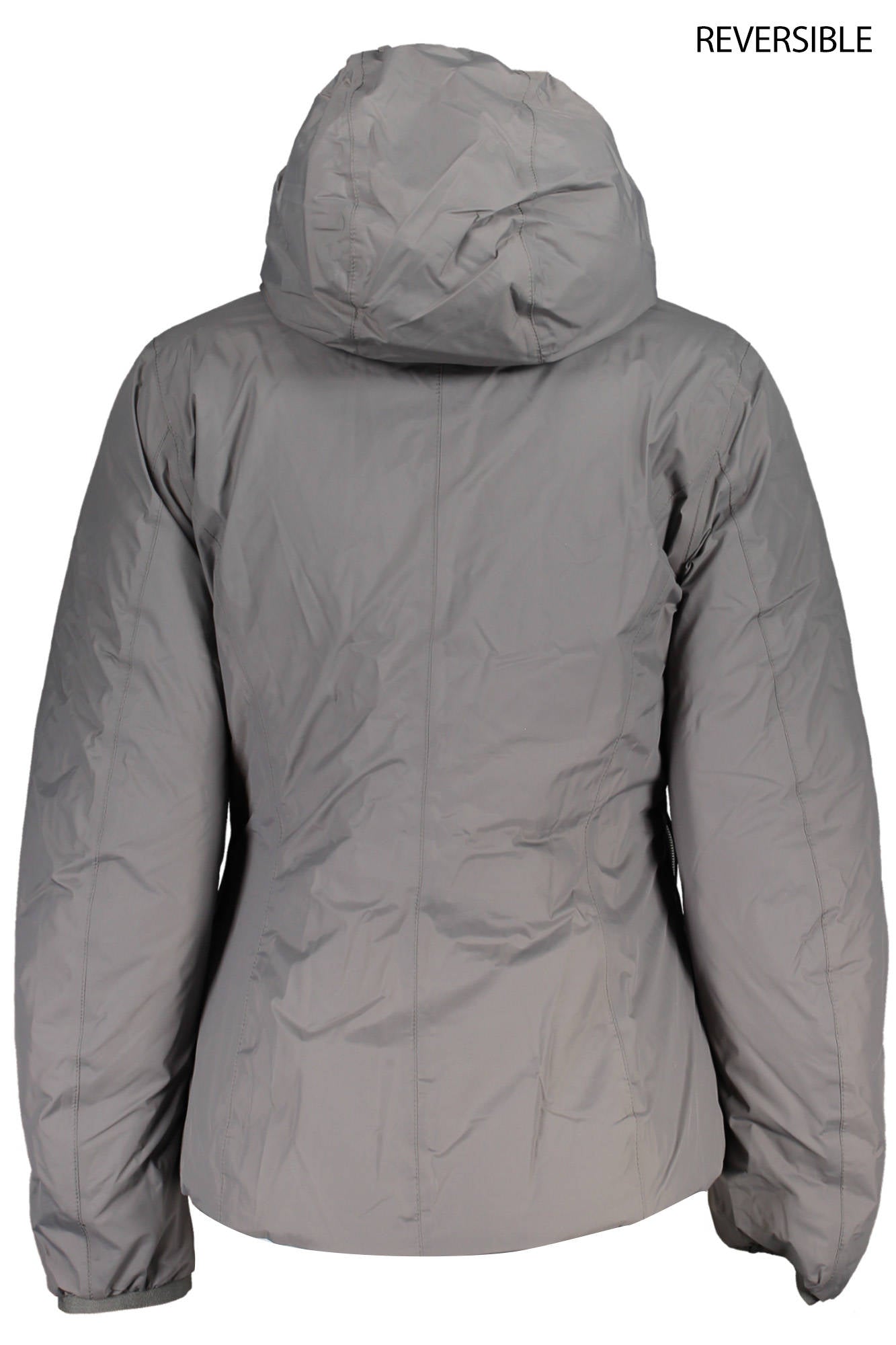 CHAQUETA GRIS DE MUJER K-WAY 