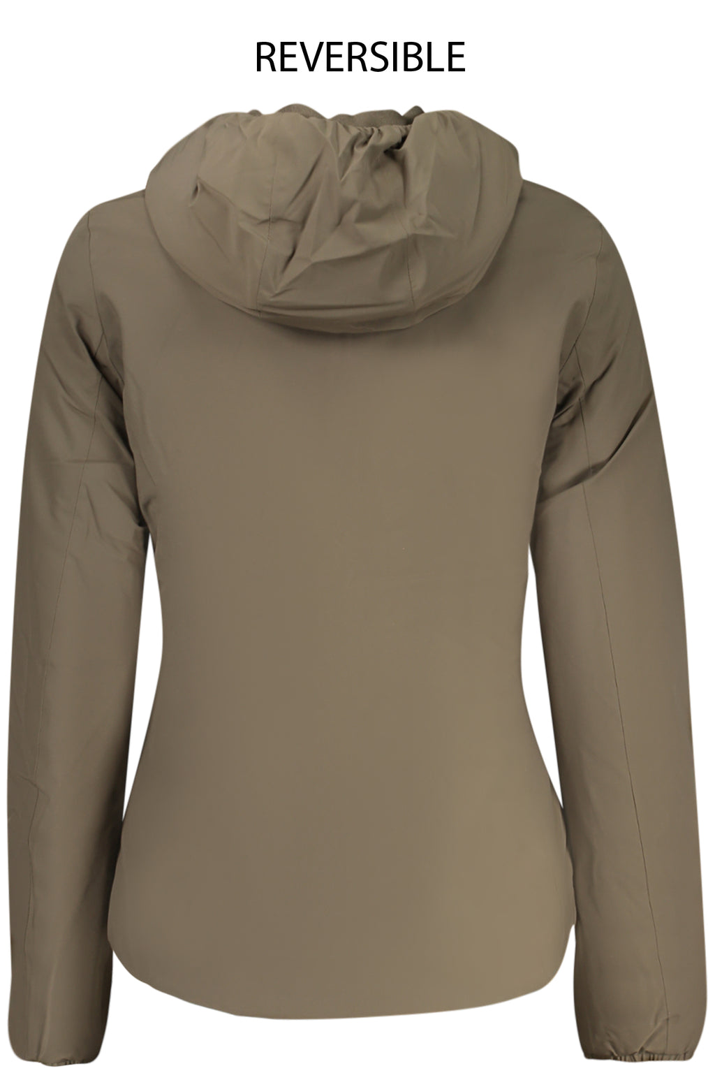 CHAQUETA MARRÓN DE MUJER K-WAY 