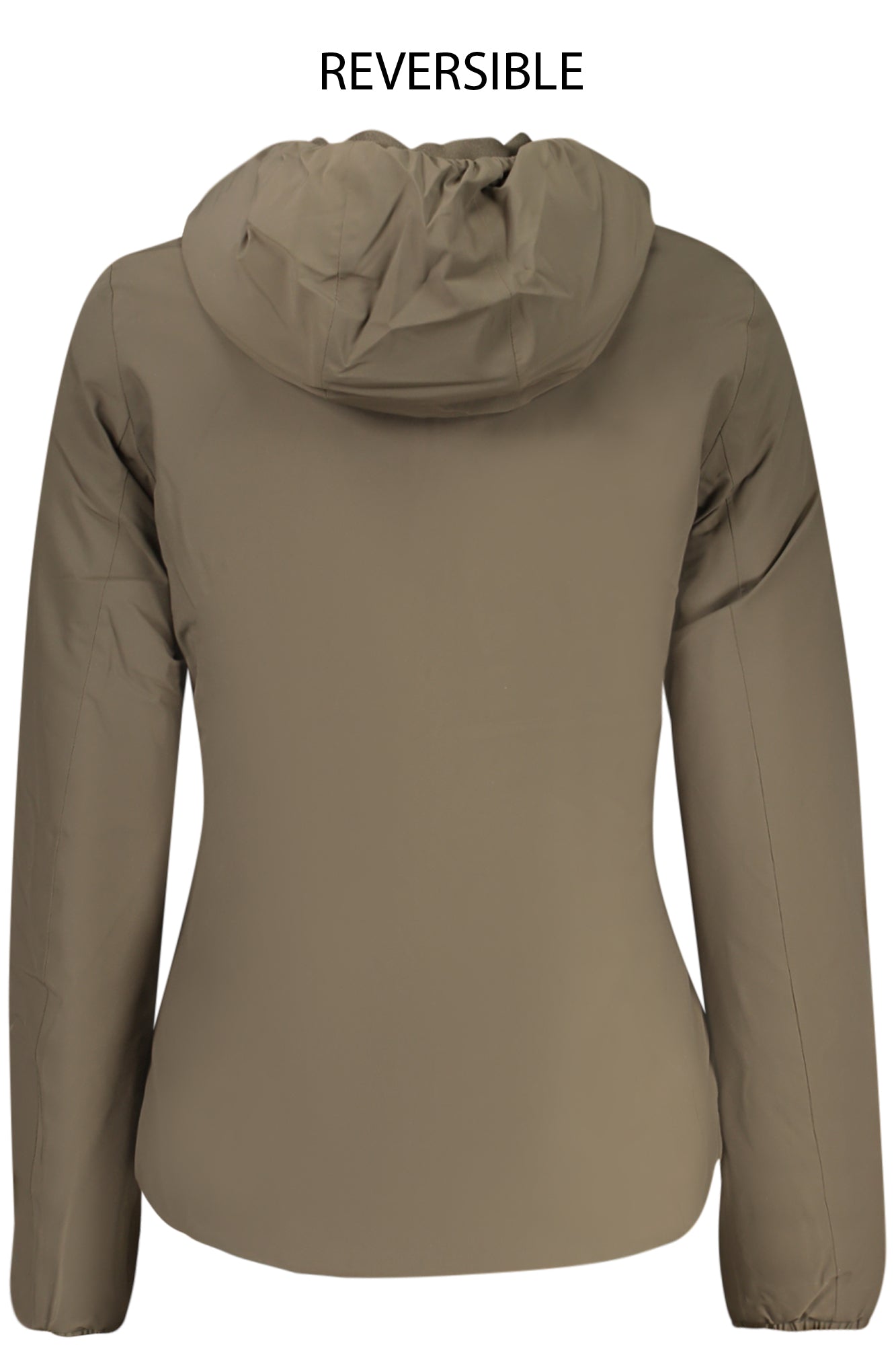 CHAQUETA MARRÓN DE MUJER K-WAY 