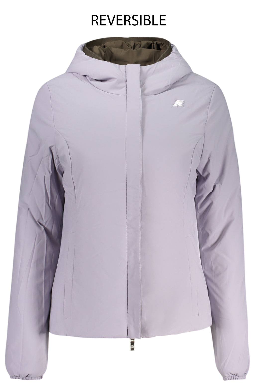 CHAQUETA MARRÓN DE MUJER K-WAY 