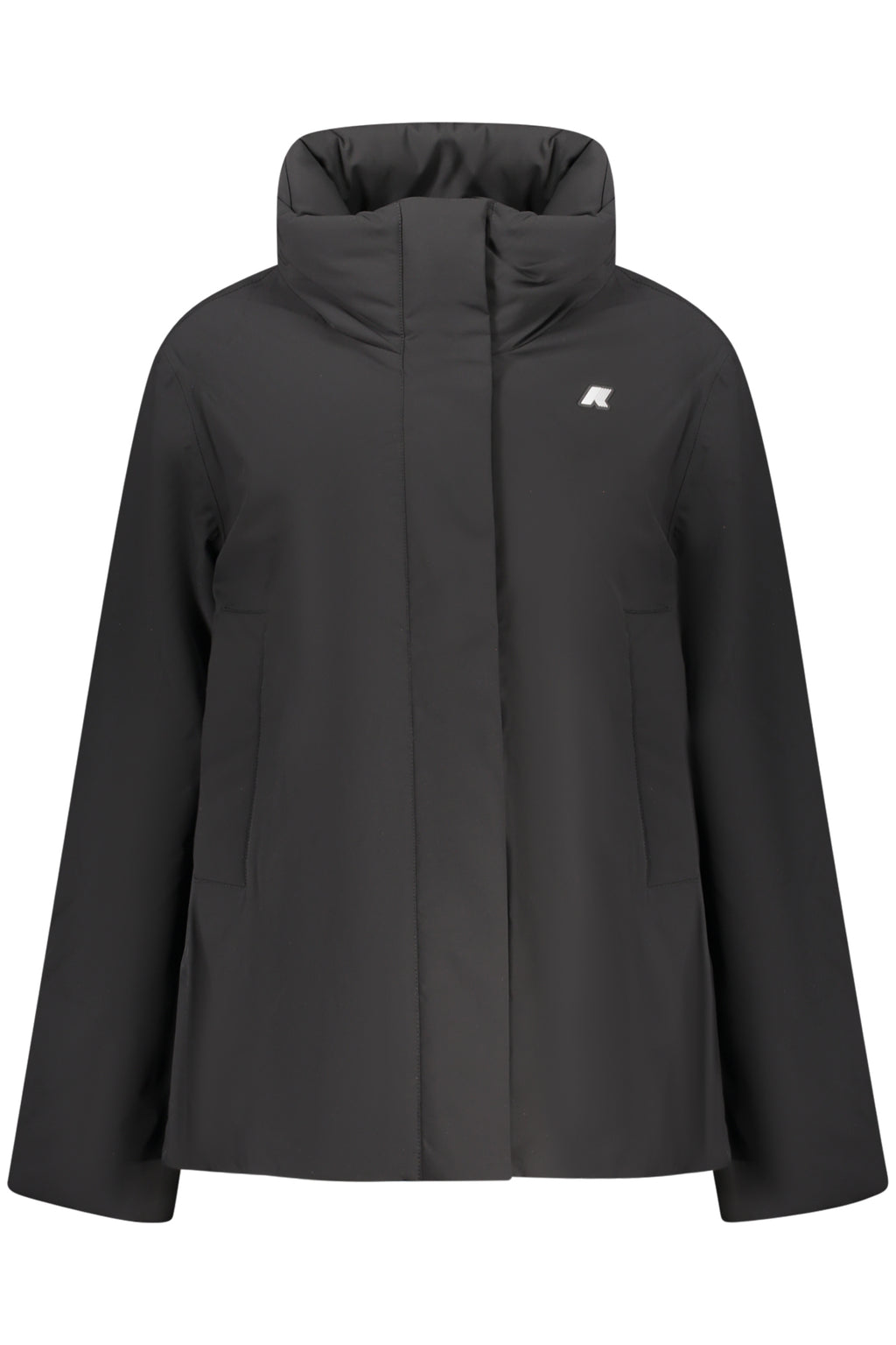CHAQUETA NEGRA DE MUJER K-WAY 