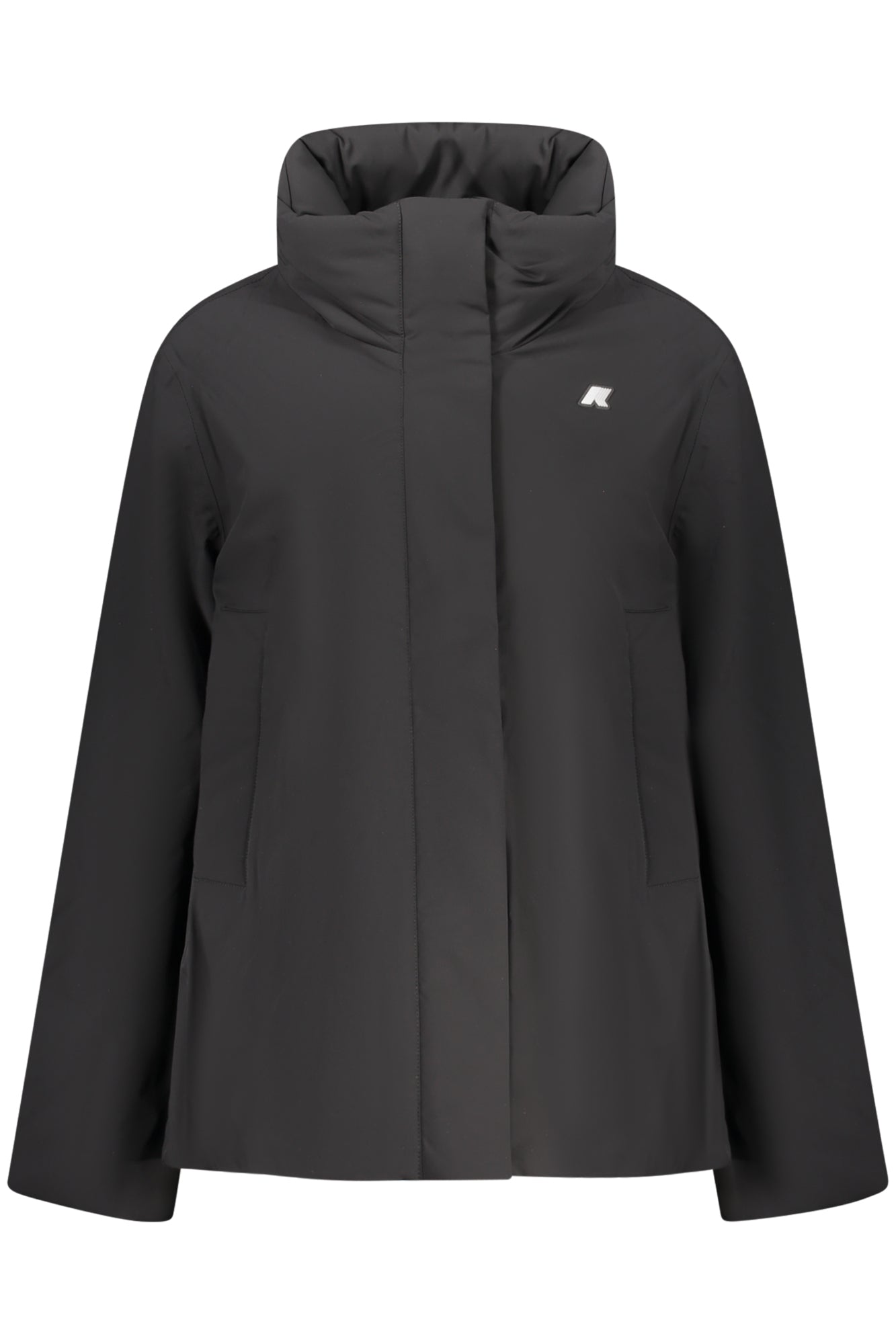 CHAQUETA NEGRA DE MUJER K-WAY 