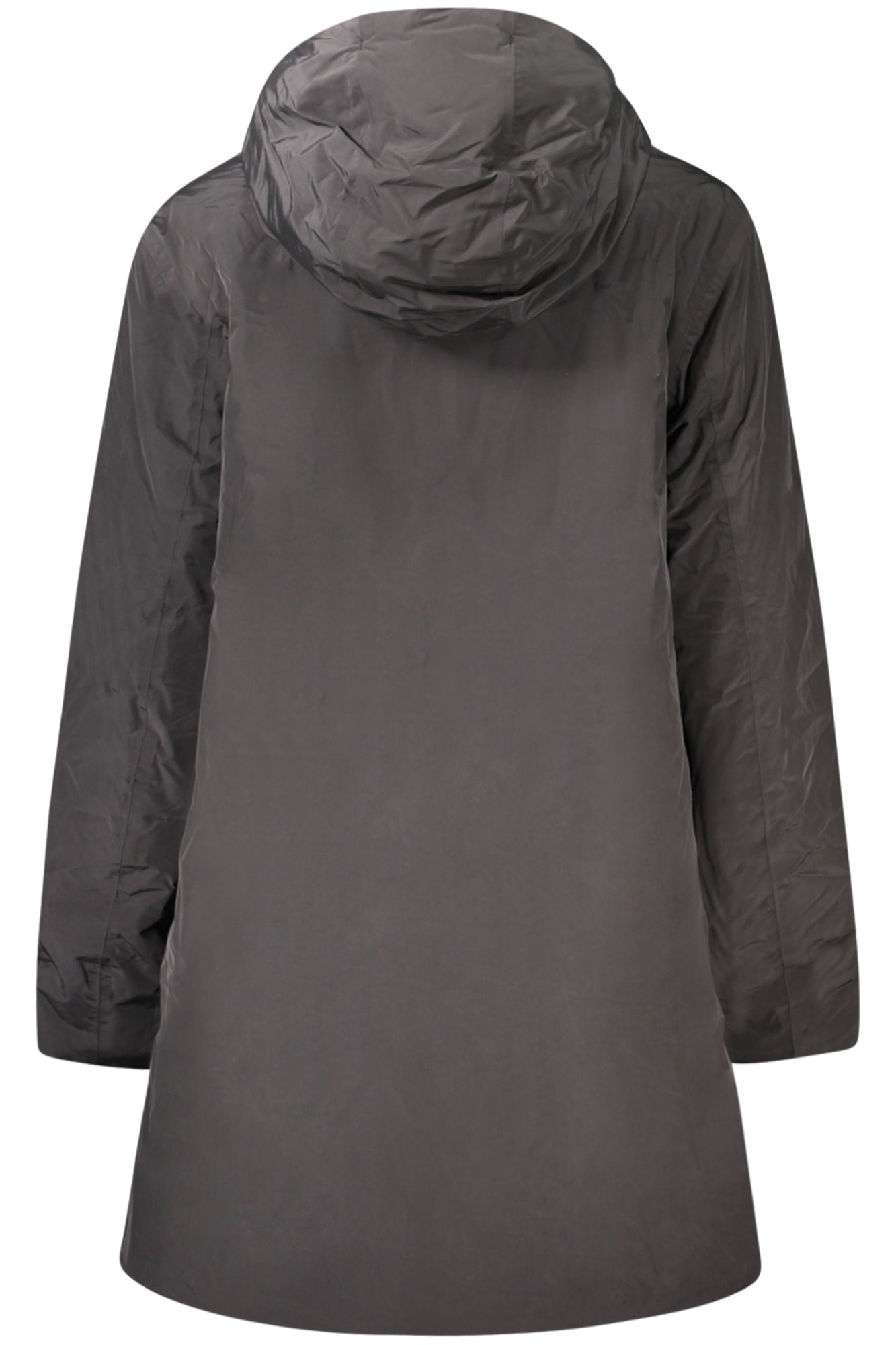 CHAQUETA NEGRA DE MUJER K-WAY 