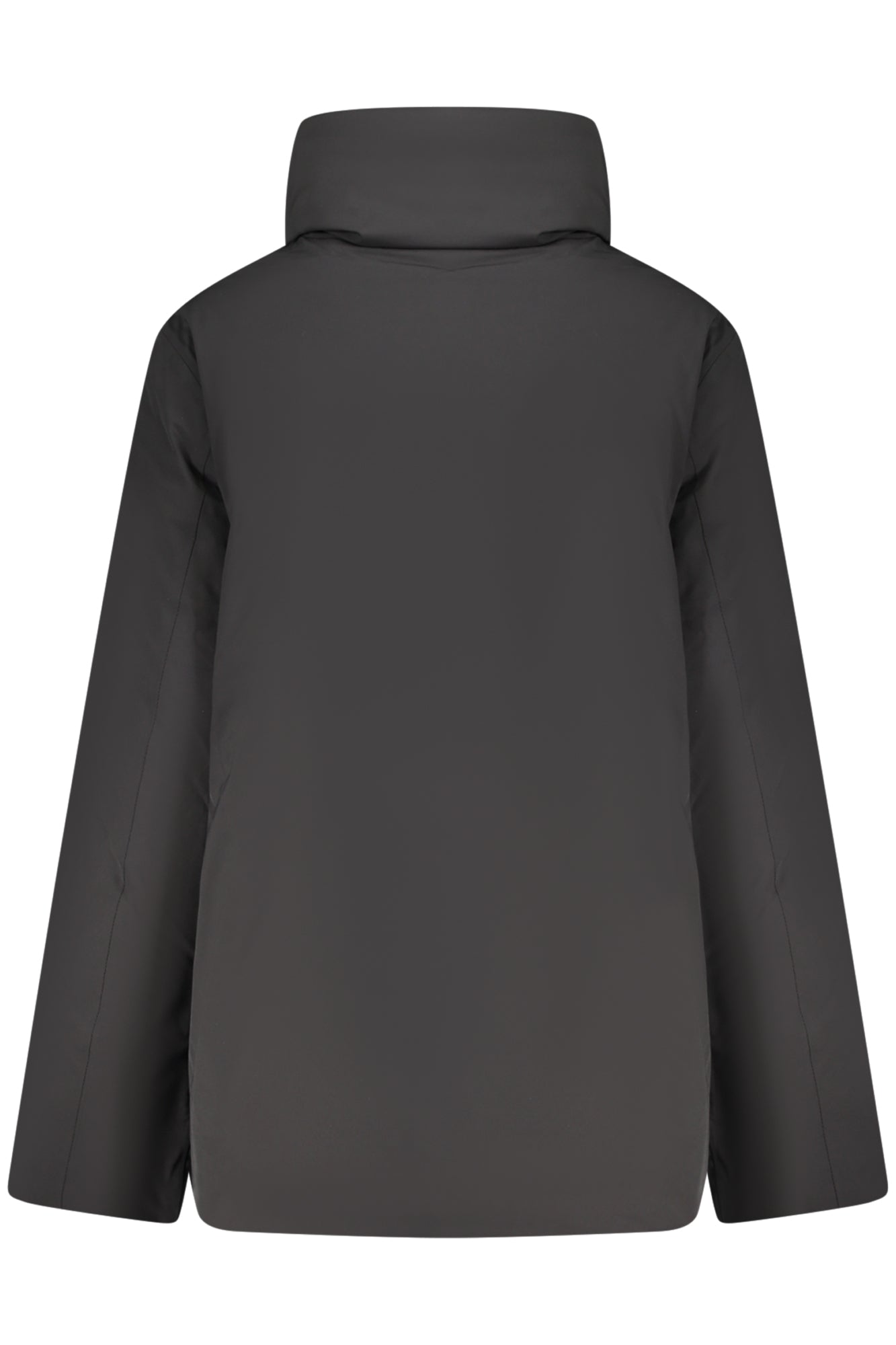 CHAQUETA NEGRA DE MUJER K-WAY 