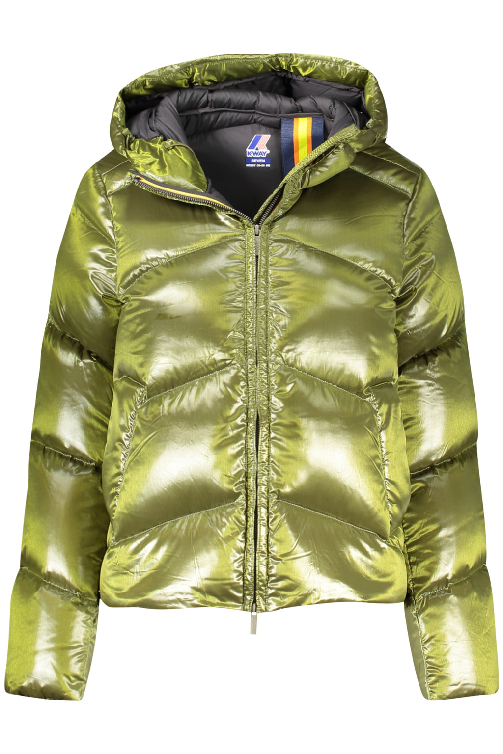 CHAQUETA VERDE DE MUJER K-WAY 