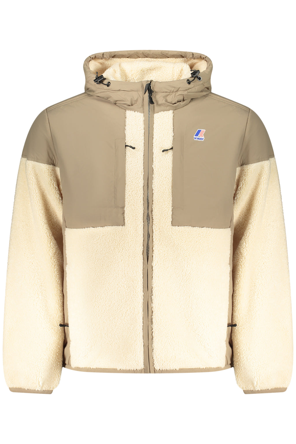 K-WAY MEN'S BEIGE JACKET 