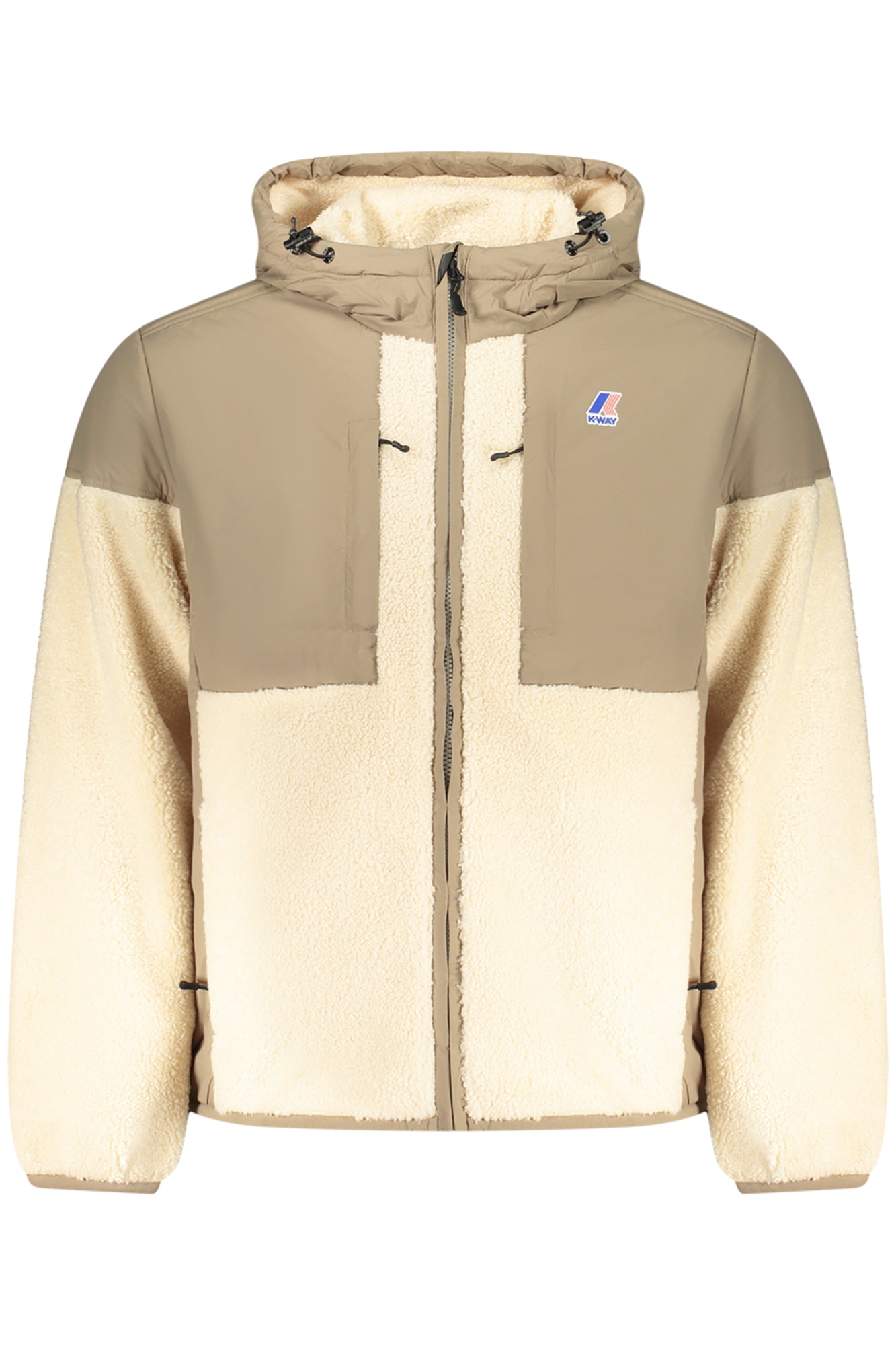 CHAQUETA BEIGE K-WAY PARA HOMBRE 