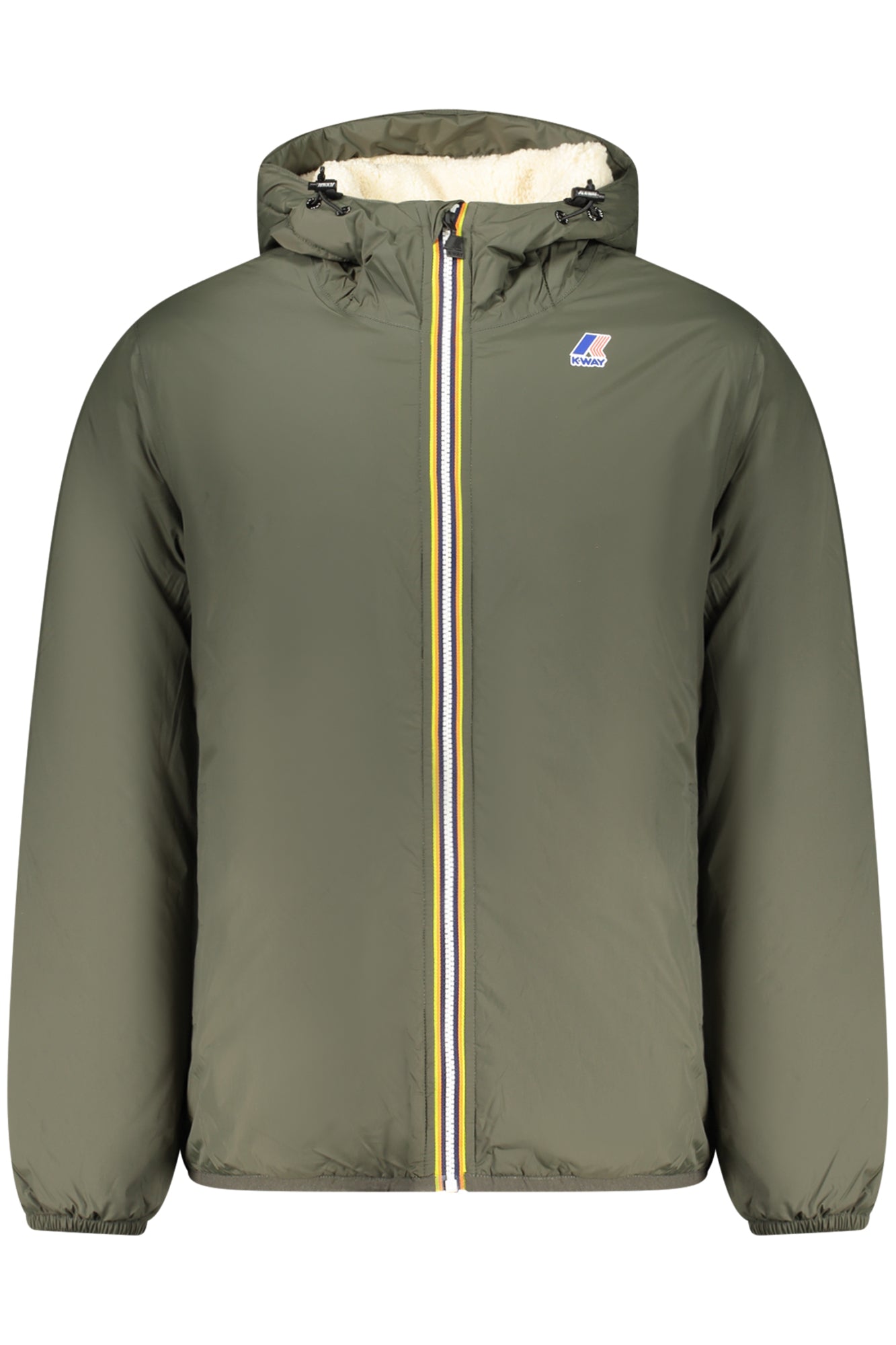 CHAQUETA VERDE K-WAY PARA HOMBRE 