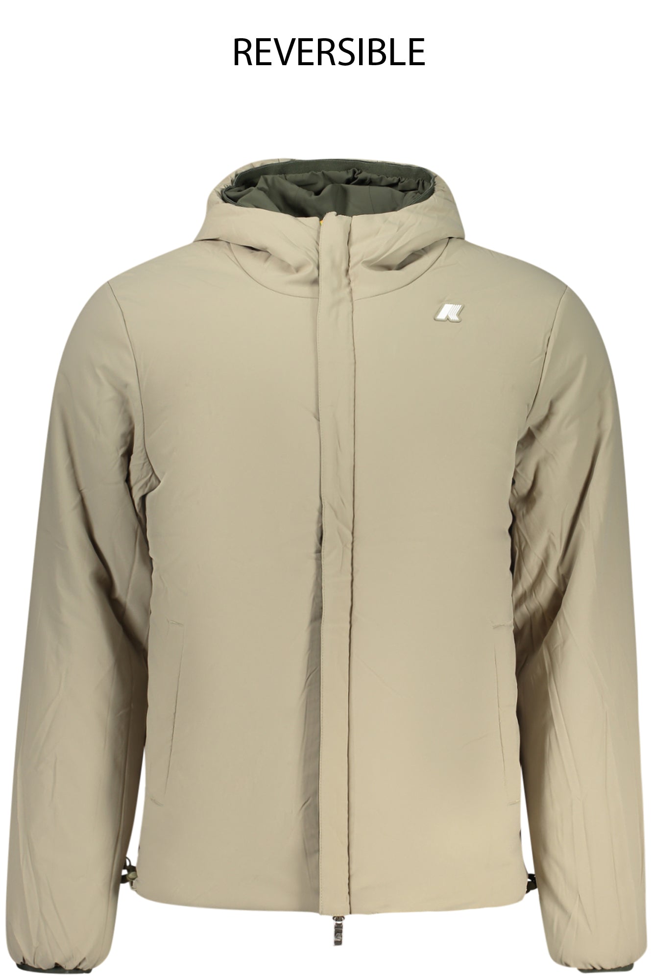CHAQUETA VERDE K-WAY PARA HOMBRE 