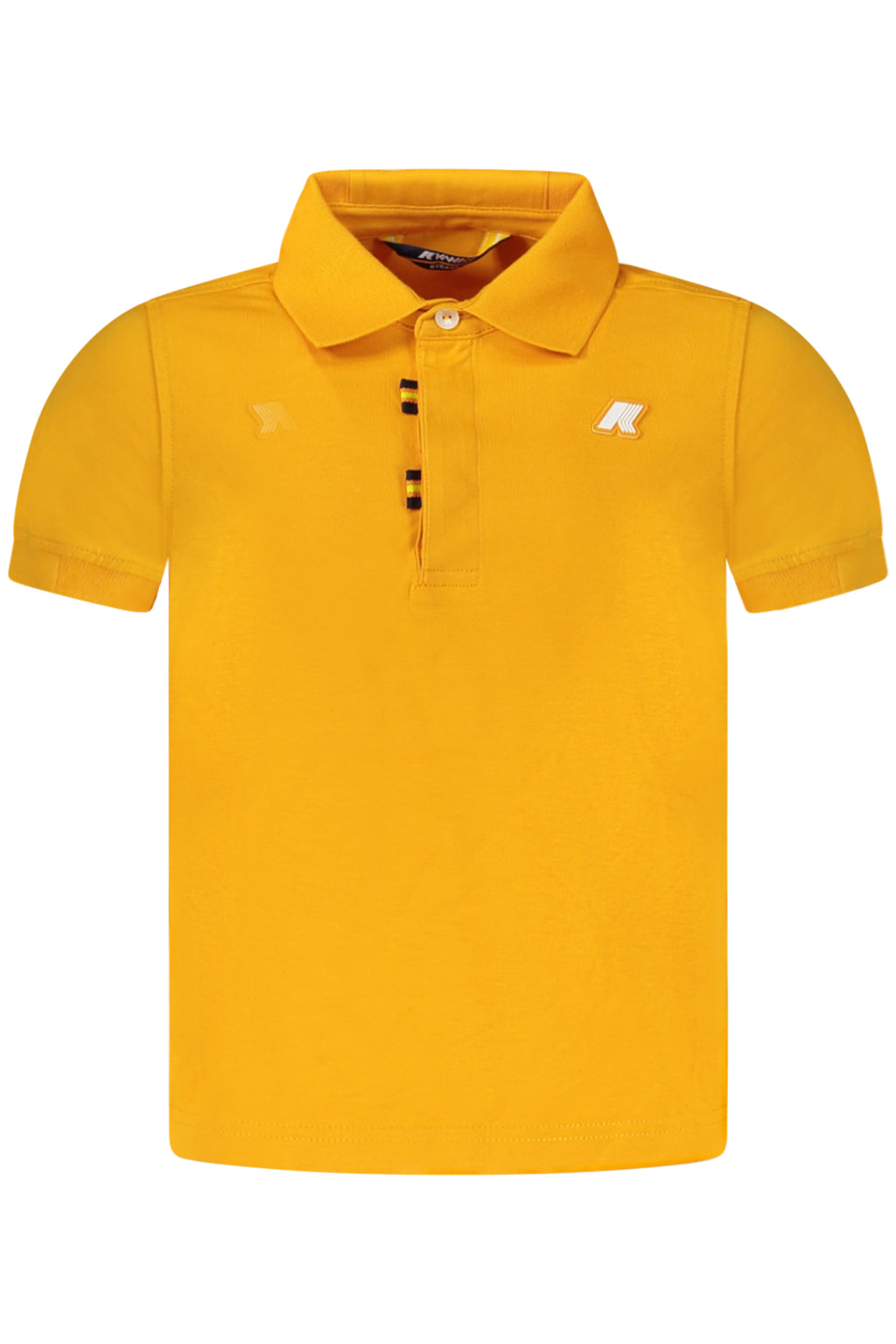 POLO DE MANGA CORTA K-WAY PARA NIÑO, NARANJA 