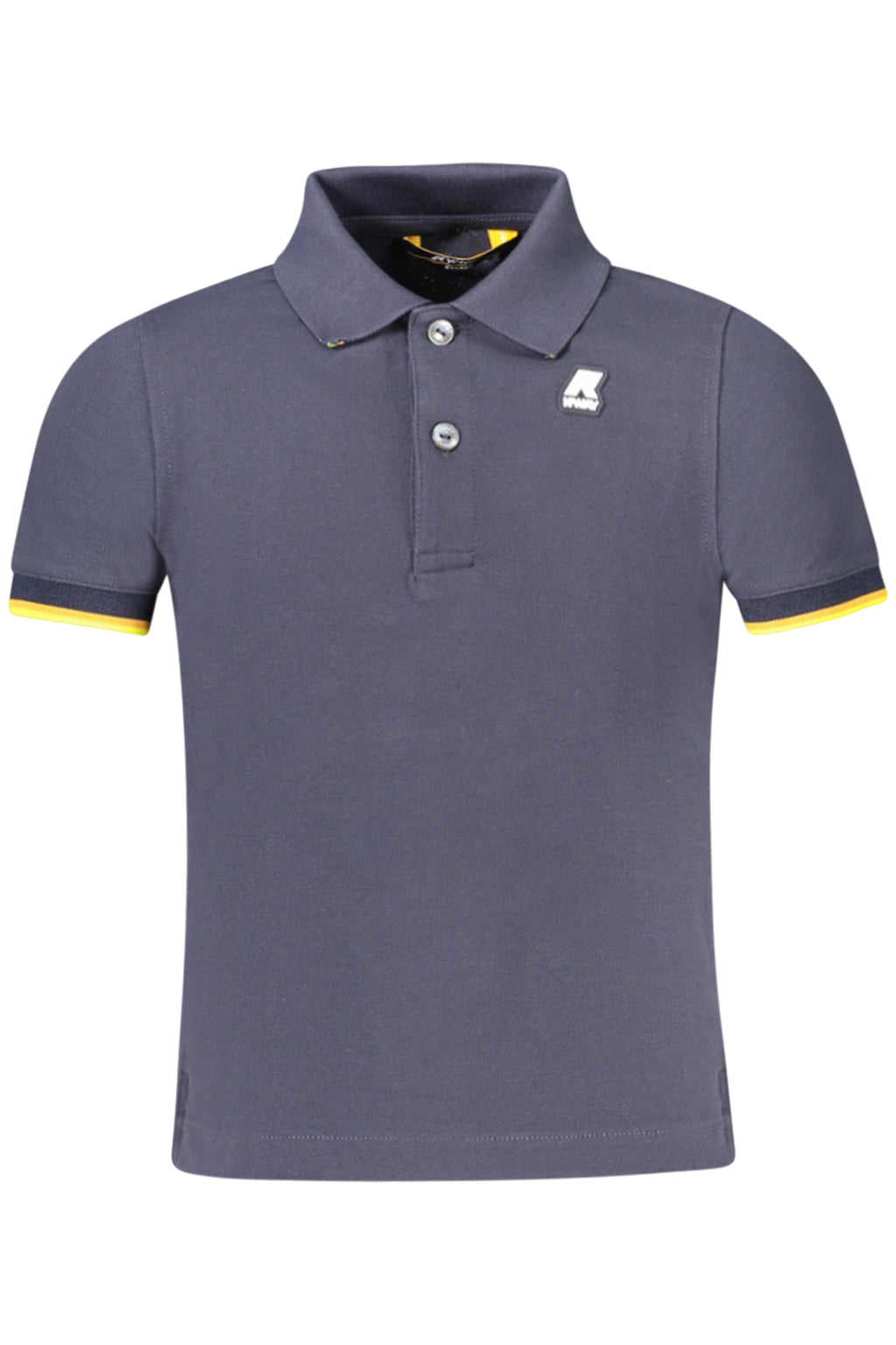 POLO DE MANGA CORTA K-WAY PARA NIÑO, AZUL 