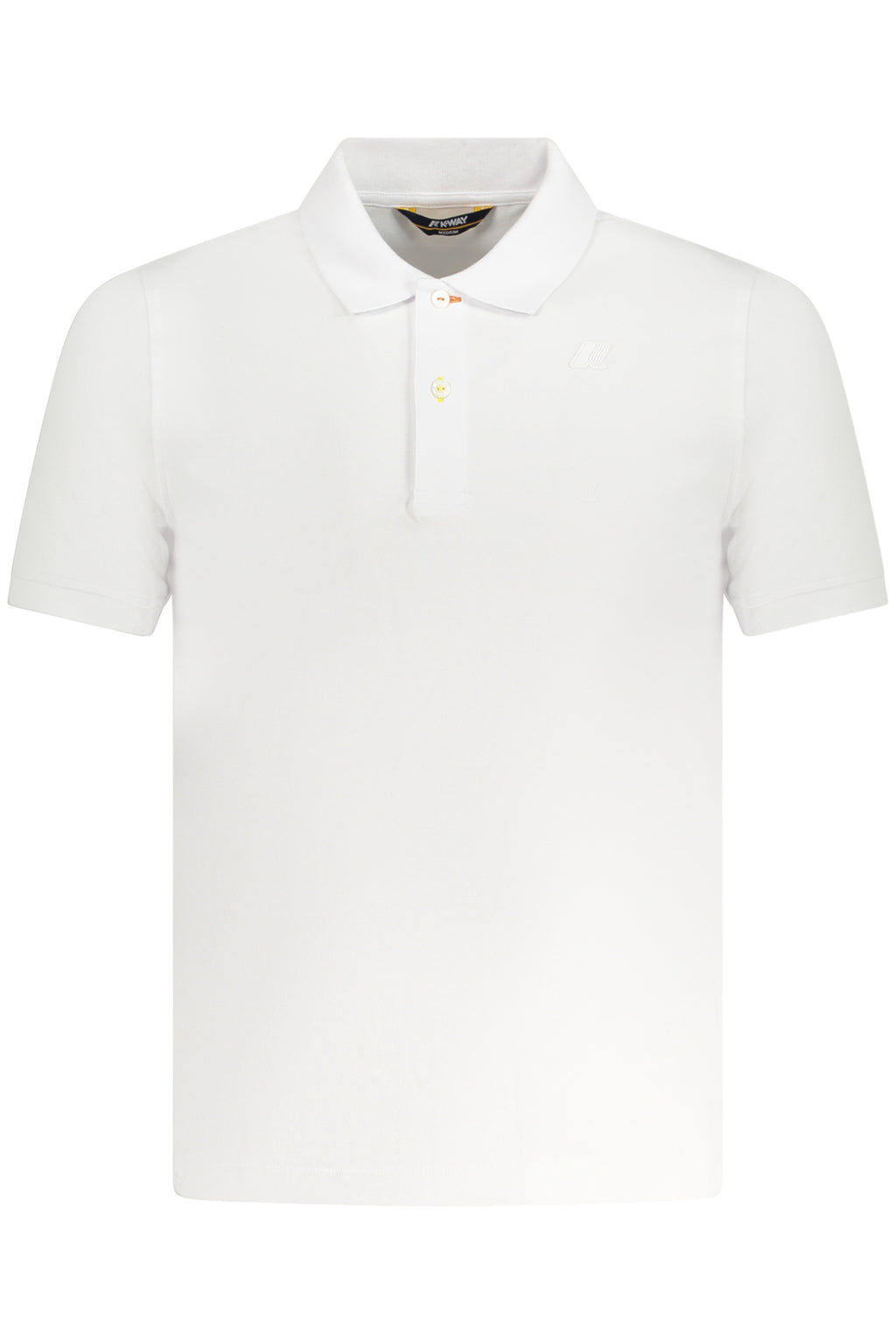 K-WAY MEN'S SHORT-SLEEVED POLO SHIRT WHITE 