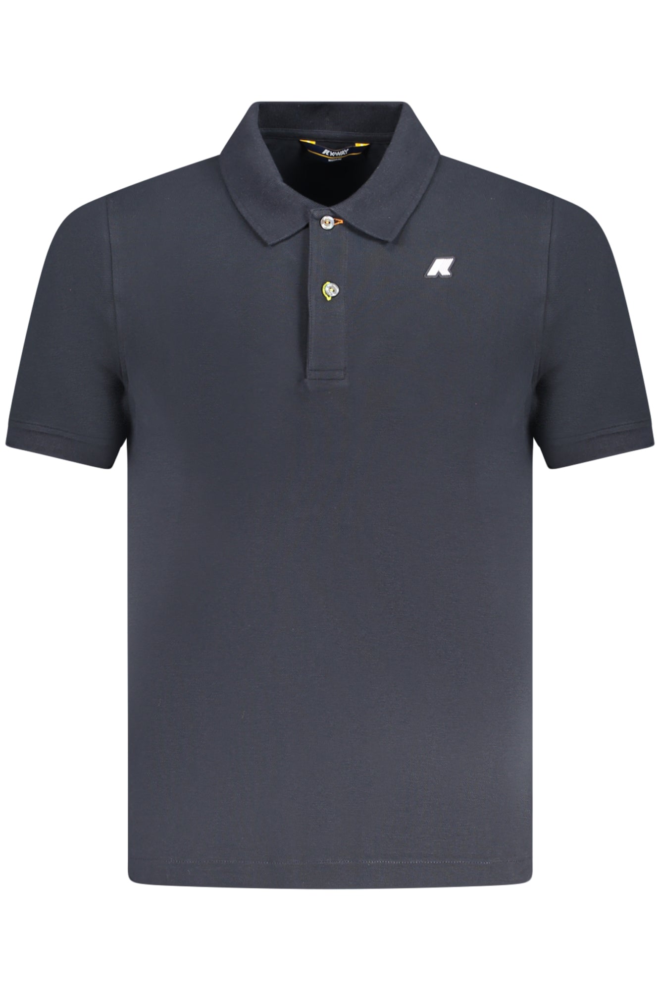 K-WAY POLO MANICHE CORTE UOMO BLU
