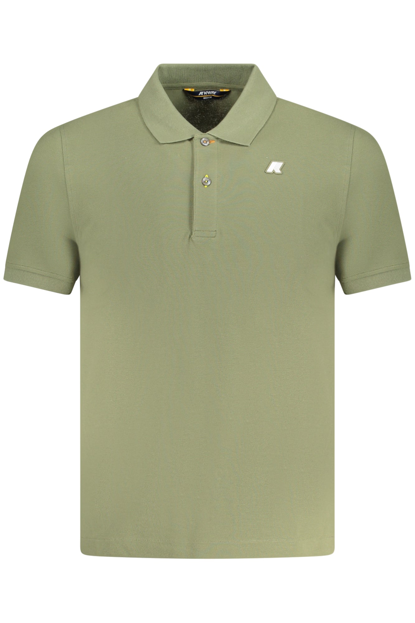 K-WAY POLO MANICHE CORTE UOMO VERDE