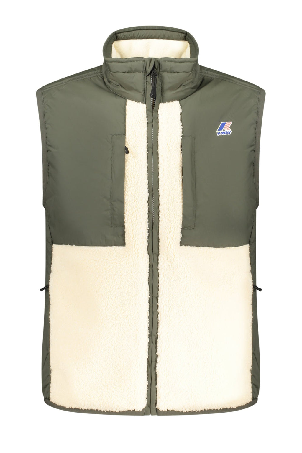 K-WAY SLEEVELESS MEN'S GREEN 