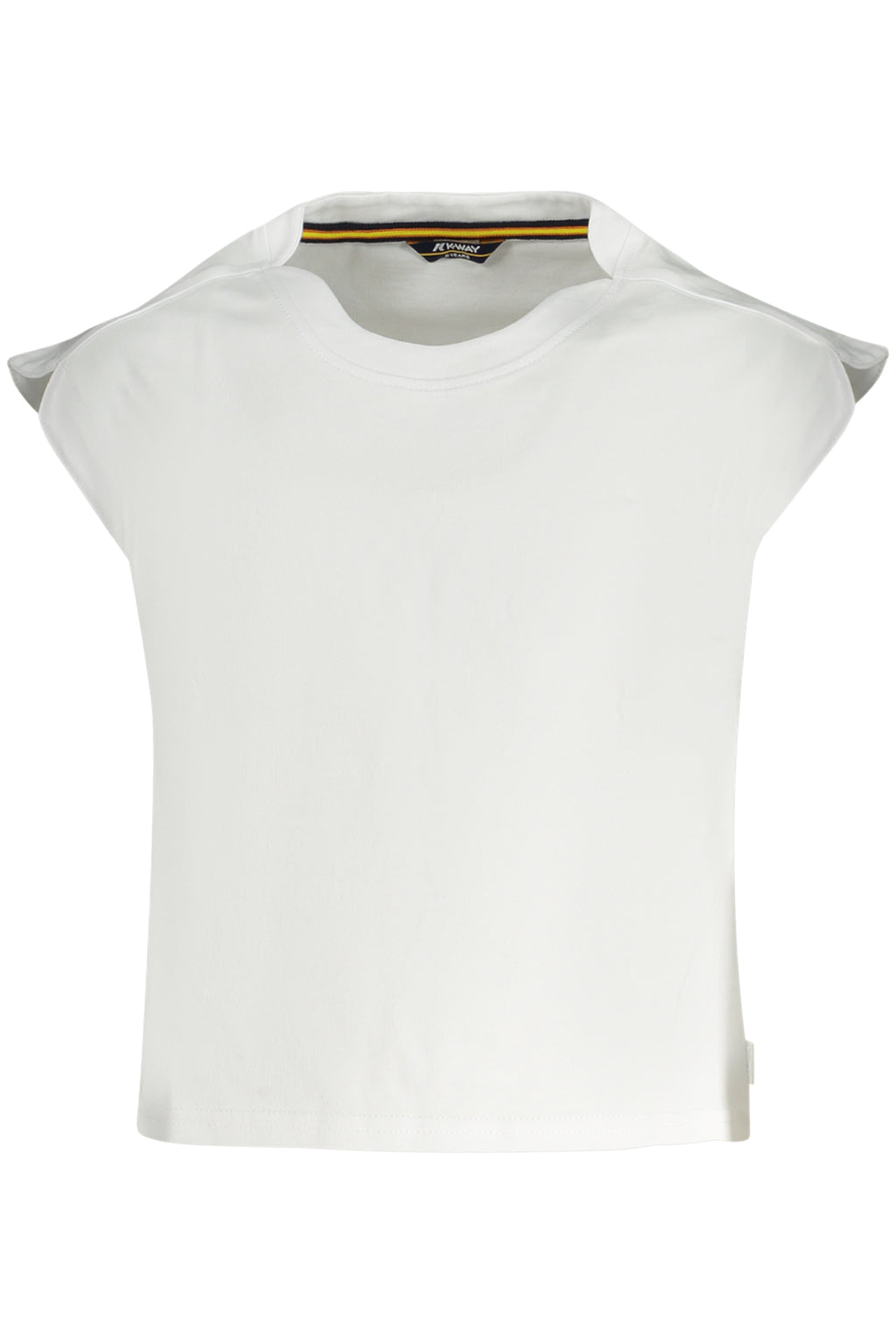 K-WAY SHORT-SLEEVED T-SHIRT FOR GIRLS, WHITE 