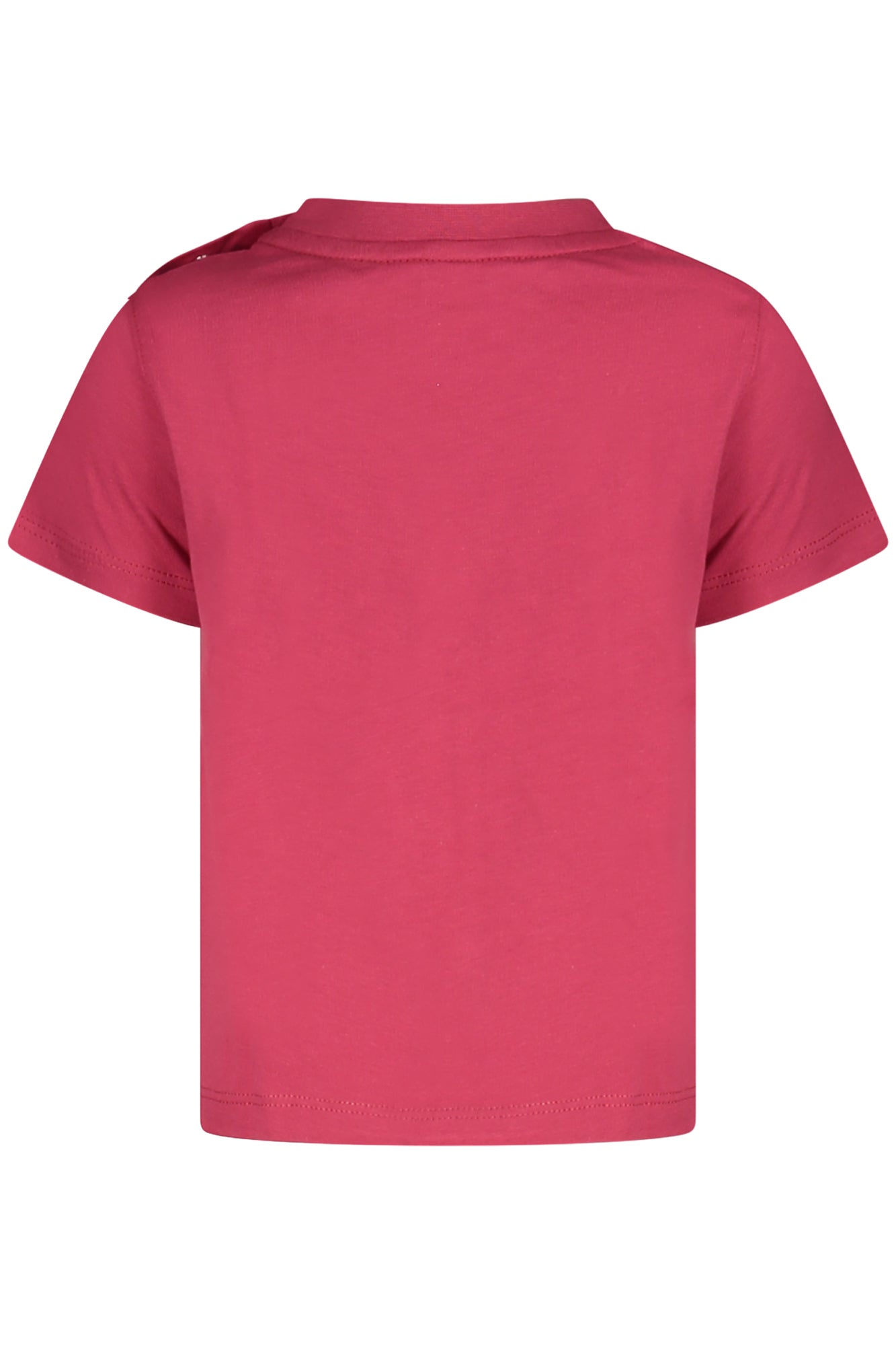K-WAY T-SHIRT MANICHE CORTE BAMBINA ROSA
