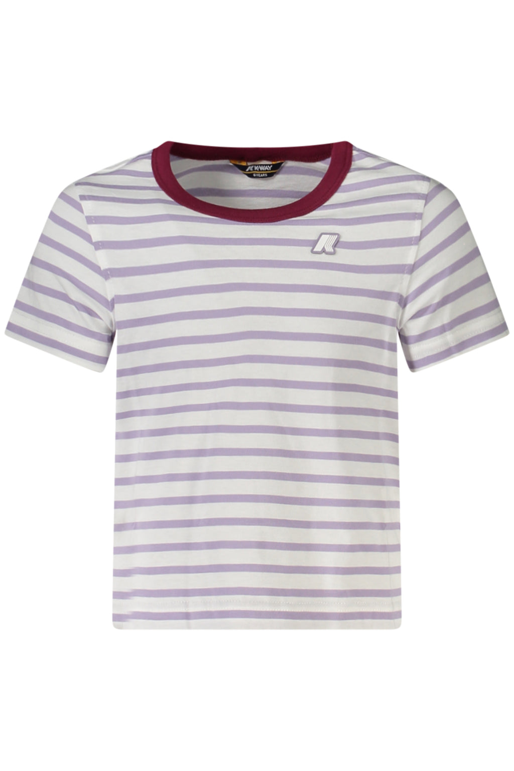 K-WAY SHORT-SLEEVED T-SHIRT FOR GIRLS PURPLE 