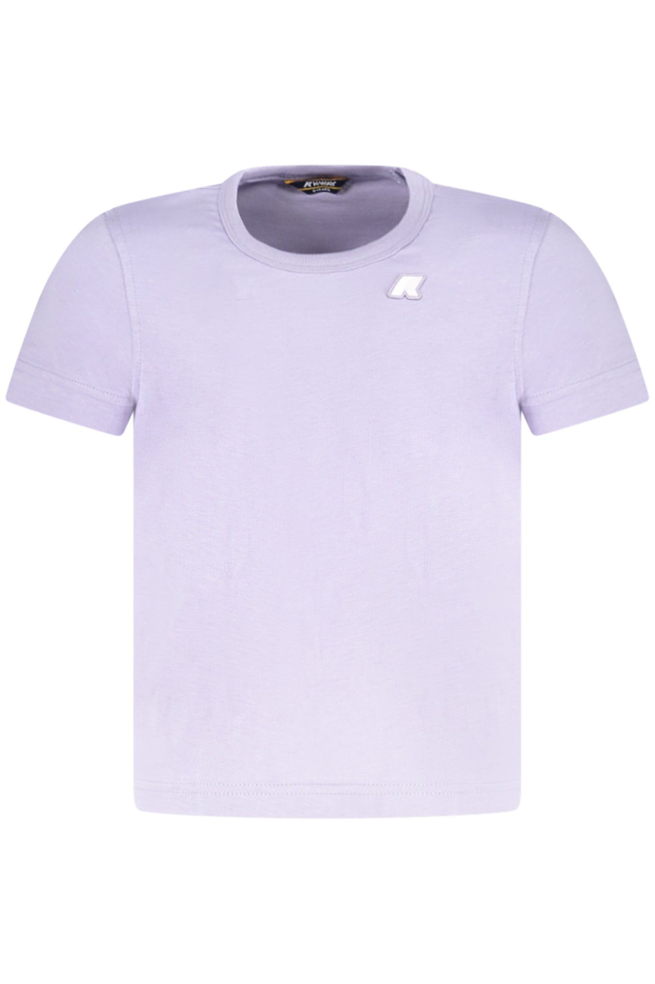 K-WAY T-SHIRT MANICHE CORTE BAMBINA VIOLA