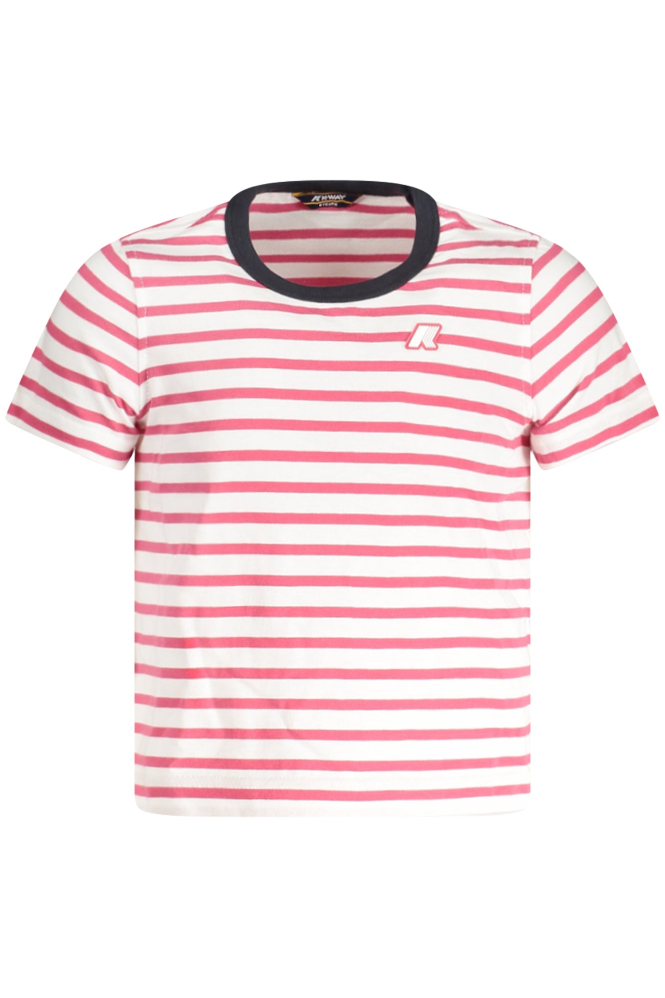 CAMISETA DE MANGA CORTA K-WAY PARA NIÑO, BLANCA 