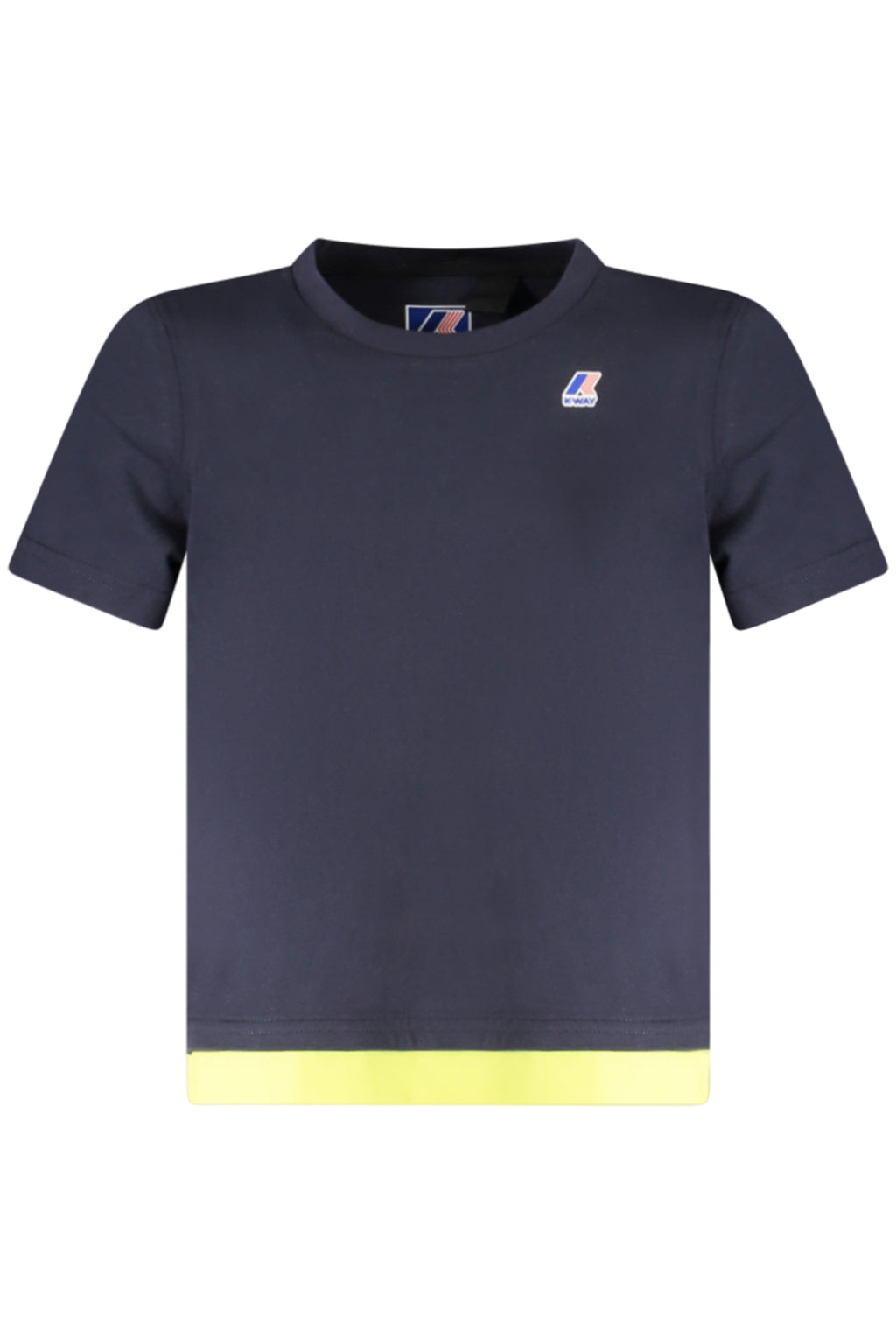 K-WAY T-SHIRT MANICHE CORTE BAMBINO BLU