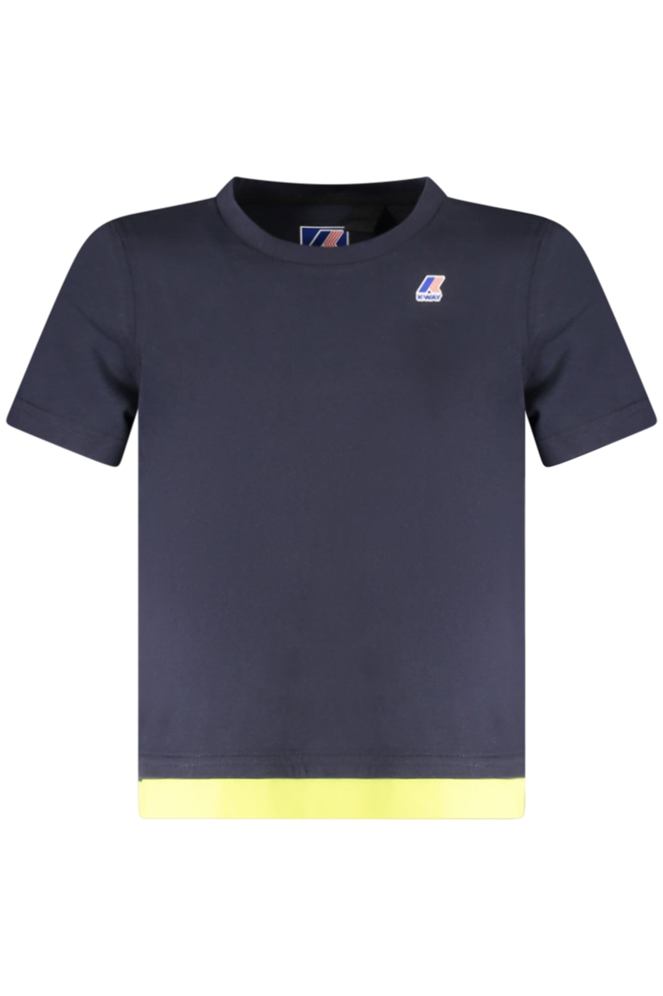 K-WAY T-SHIRT MANICHE CORTE BAMBINO BLU
