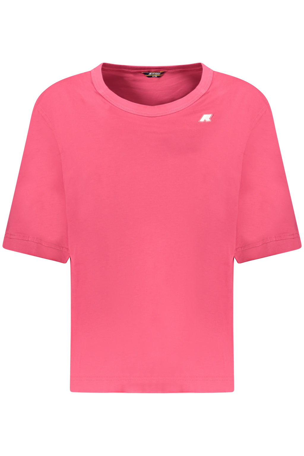 CAMISETA DE MANGA CORTA K-WAY MUJER ROSA 
